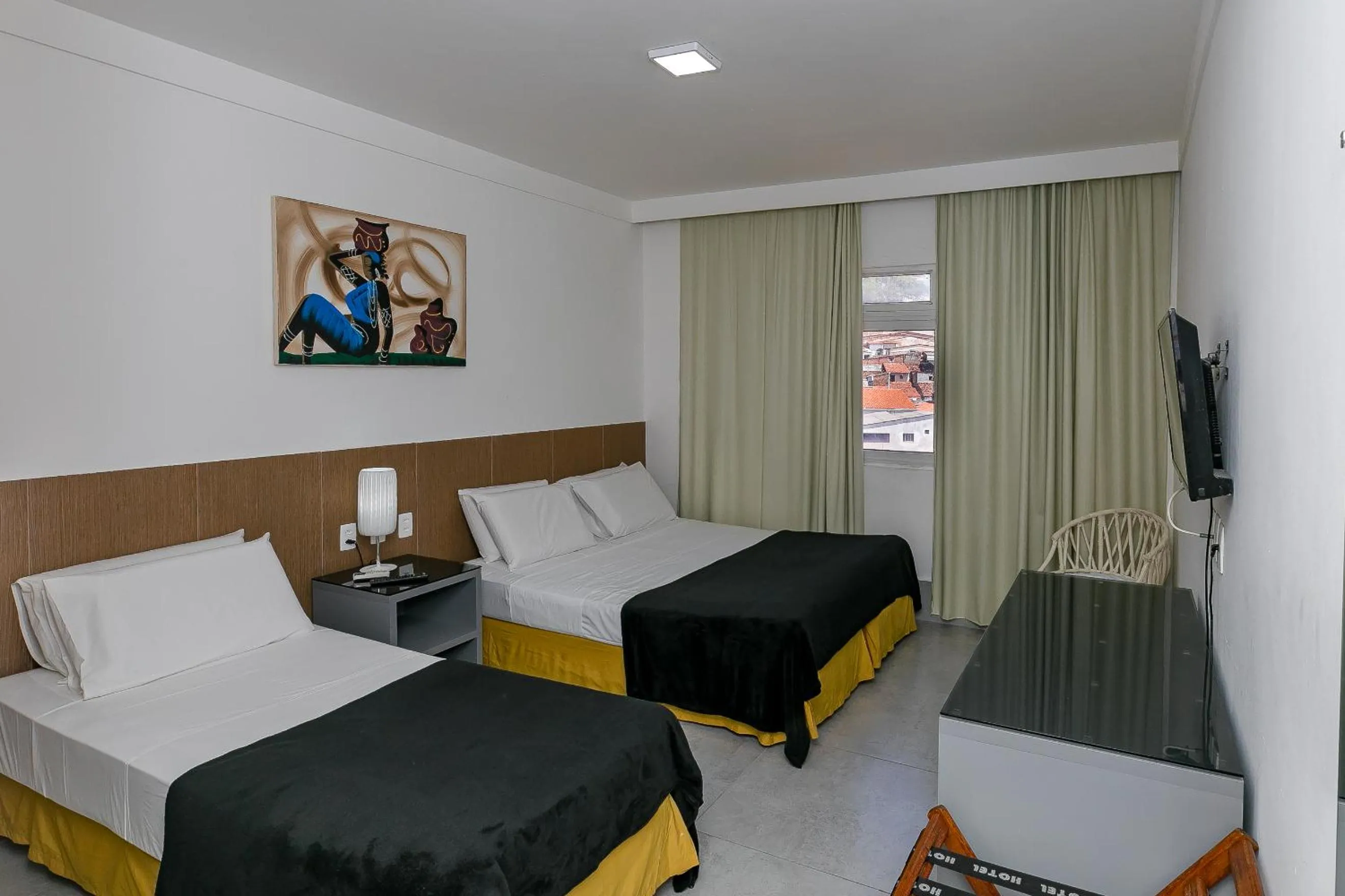 Bedroom, Bed in Yak Beach Hotel Natal