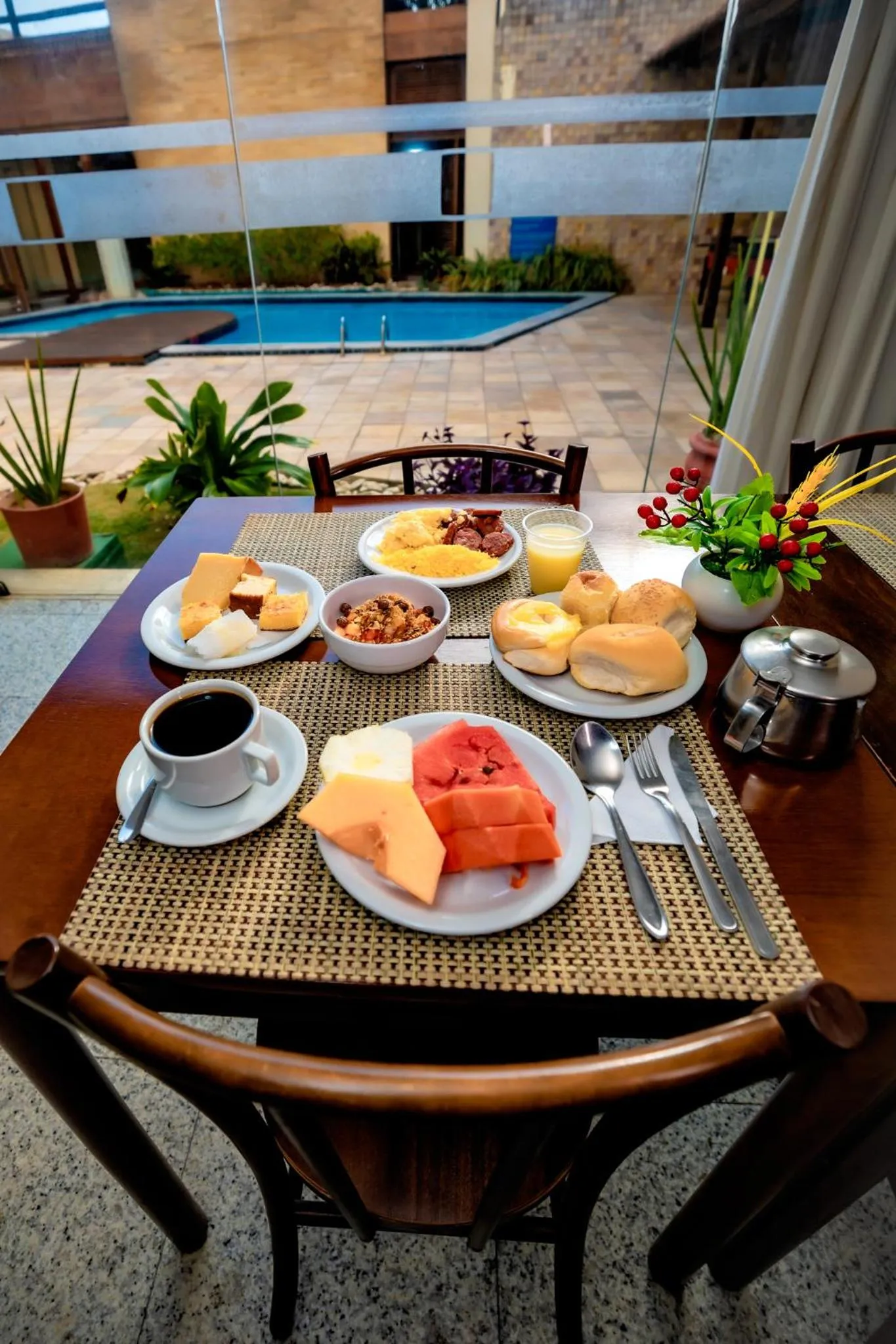 Breakfast in Yak Beach Hotel Natal