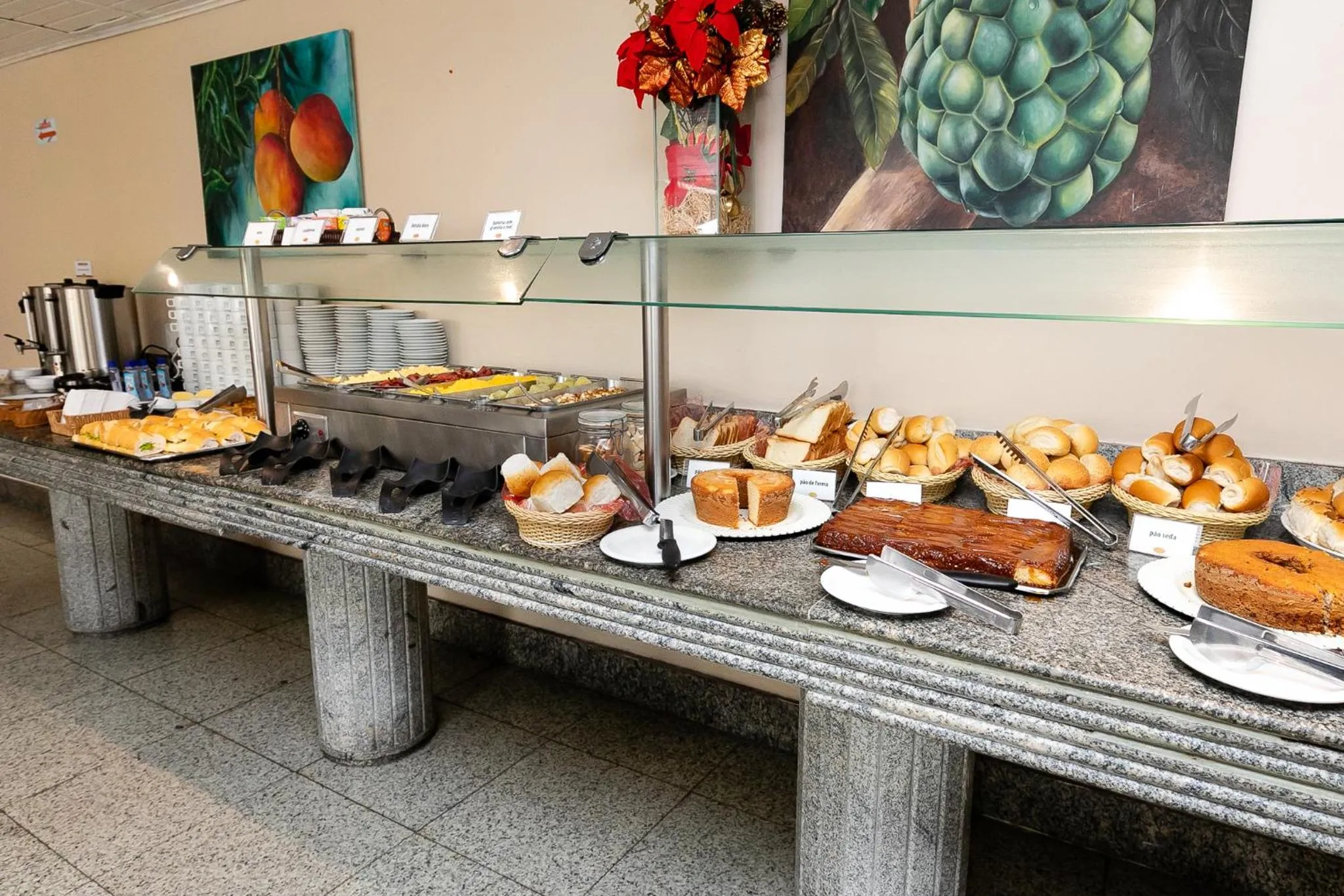 Buffet breakfast in Yak Beach Hotel Natal