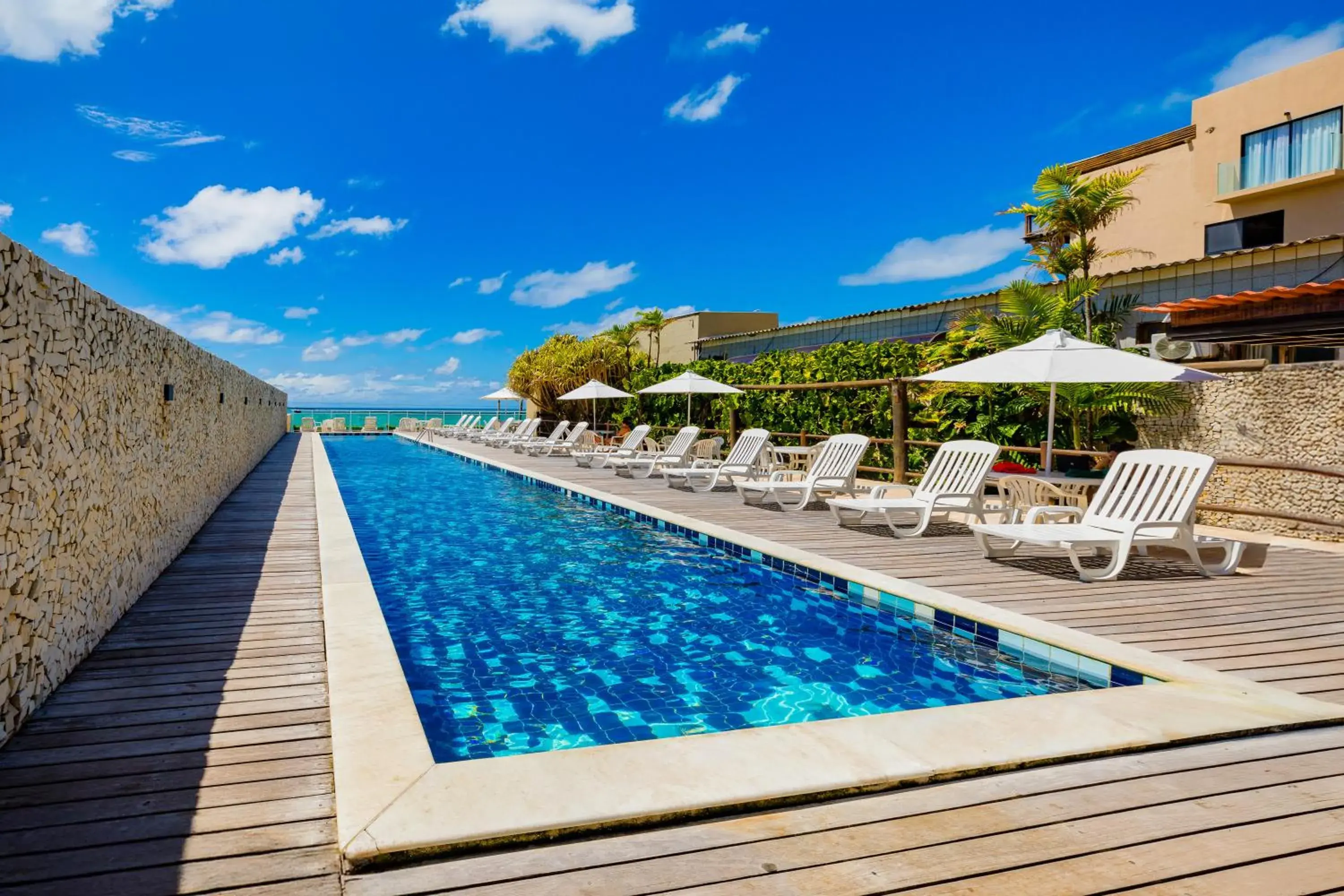 Sea view in Yak Beach Hotel Natal Sea view in Yak Beach Hotel Natal