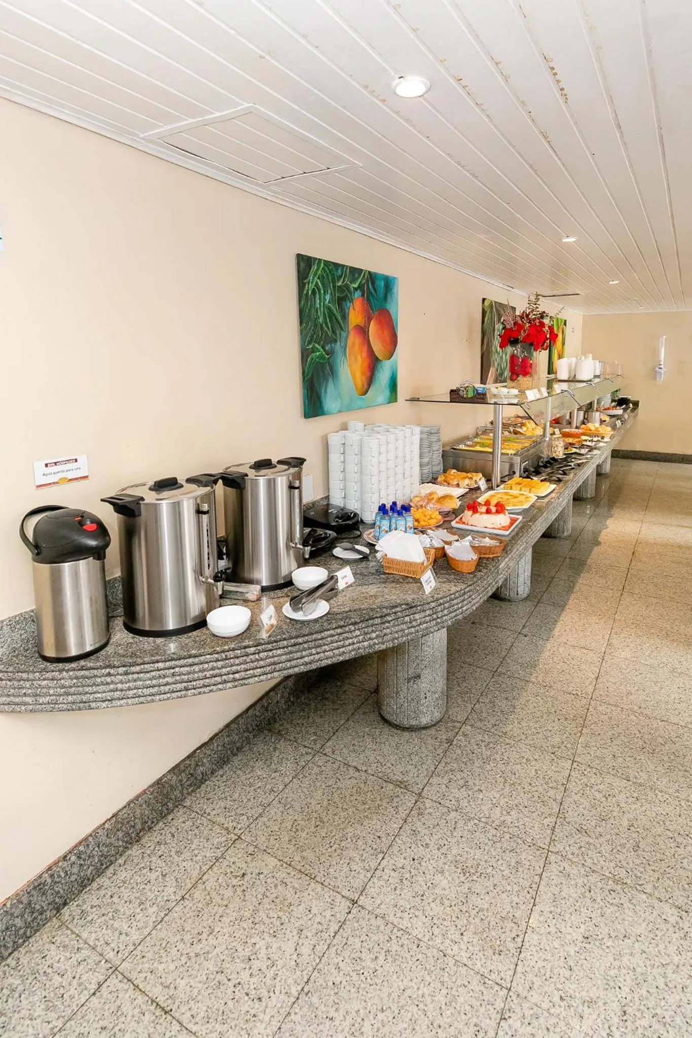 Buffet breakfast in Yak Beach Hotel Natal
