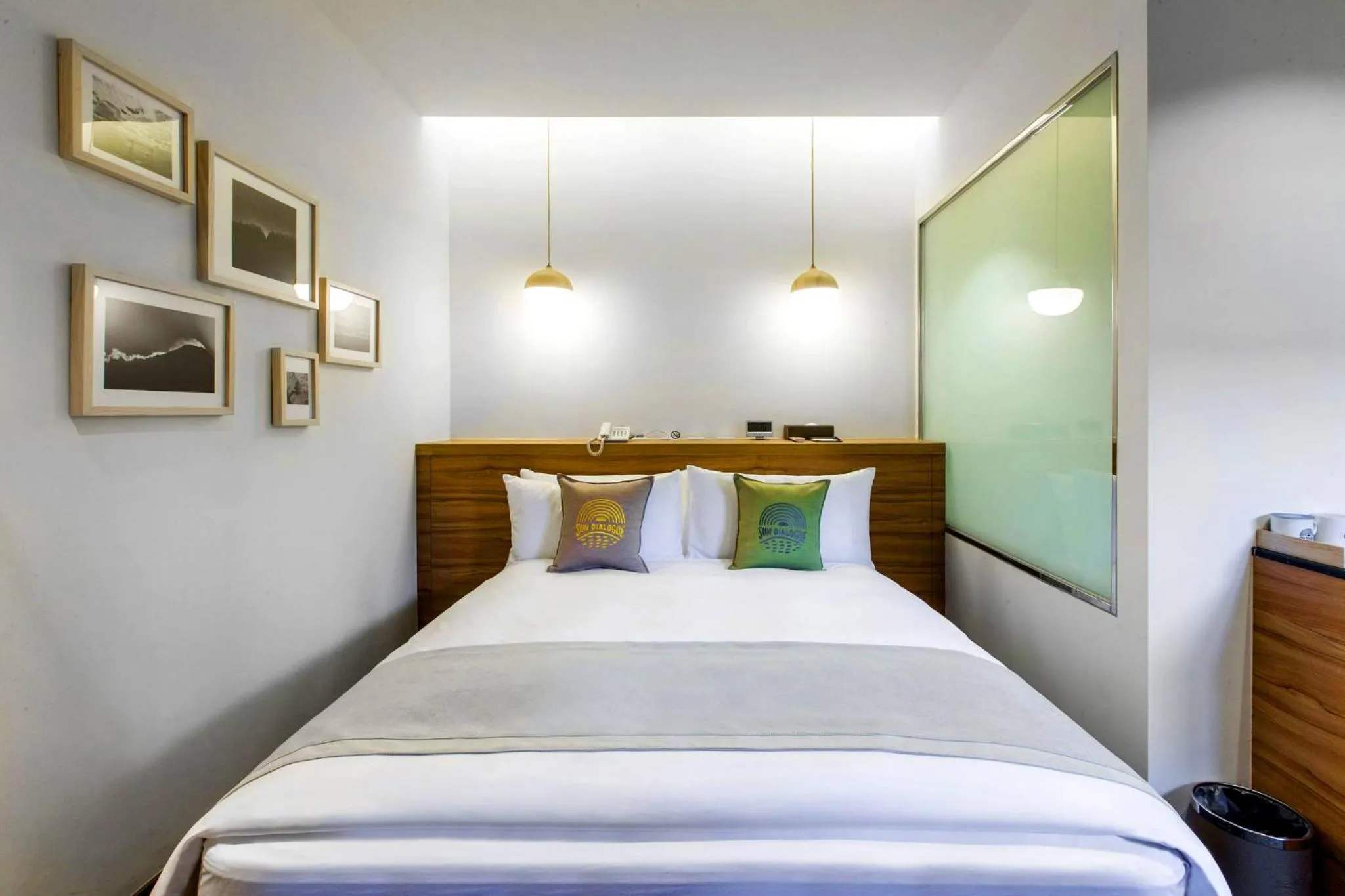 Photo of the whole room, Bed in Sun Dialogue Hotel-By Cosmos Creation