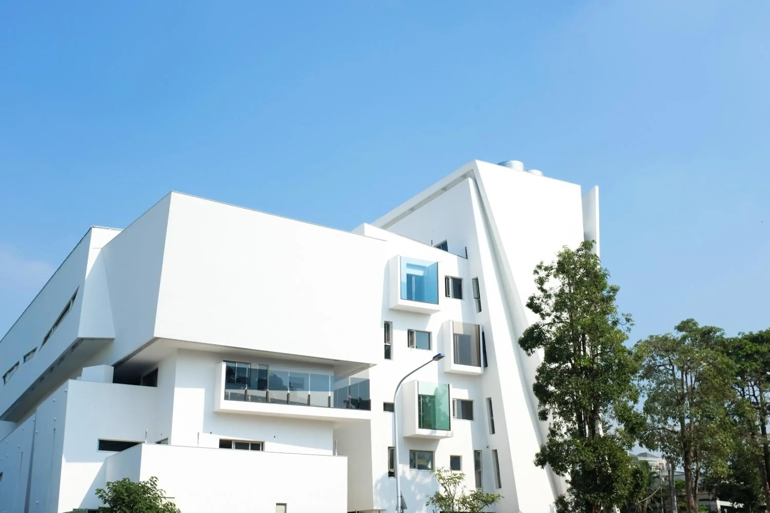 Facade/entrance in Sun Dialogue Hotel-By Cosmos Creation Facade/entrance in Sun Dialogue Hotel-By Cosmos Creation