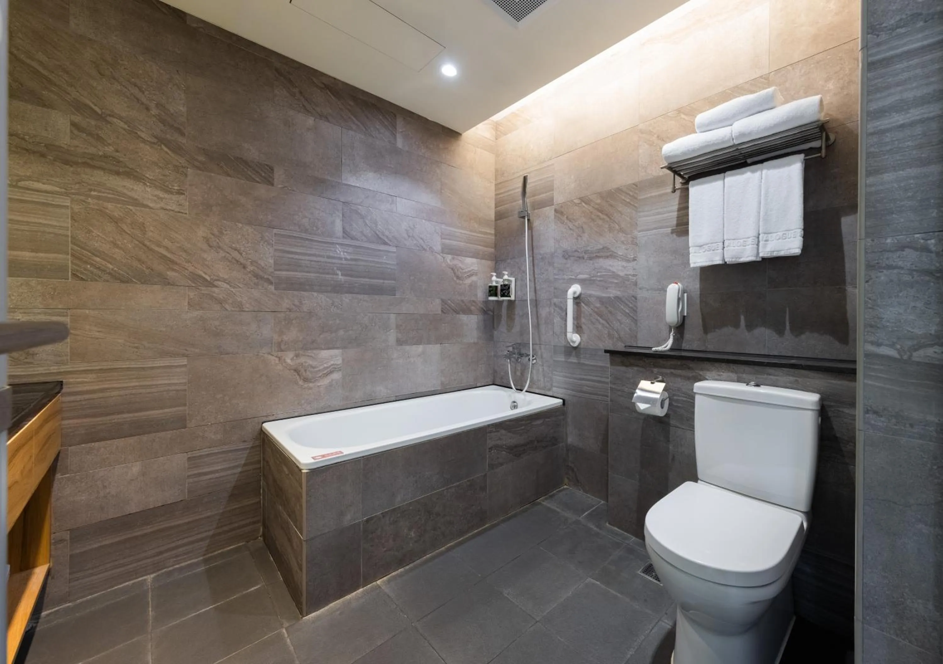 Bathroom in Sun Dialogue Hotel-By Cosmos Creation