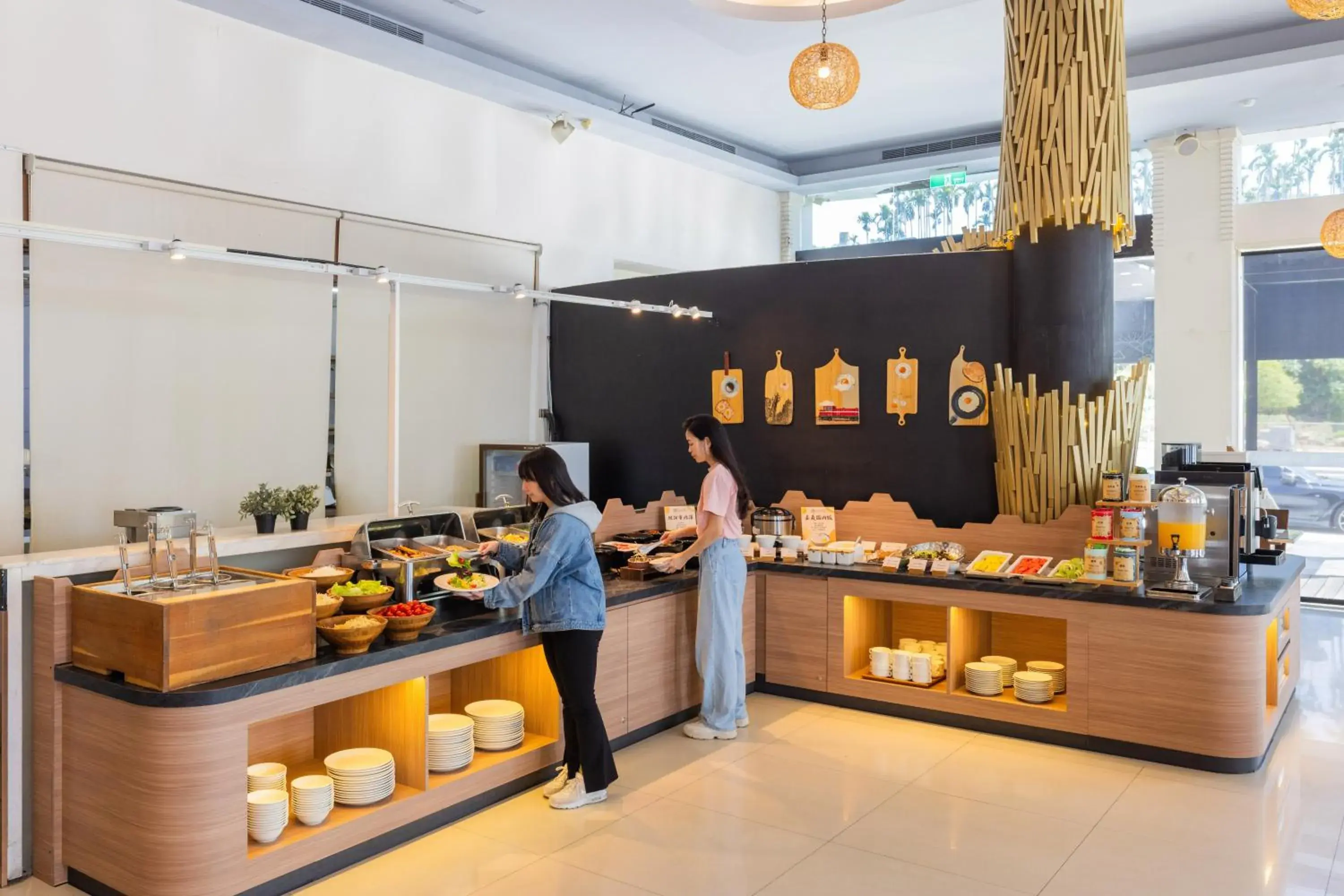 Buffet breakfast in Sun Dialogue Hotel-By Cosmos Creation Buffet breakfast in Sun Dialogue Hotel-By Cosmos Creation