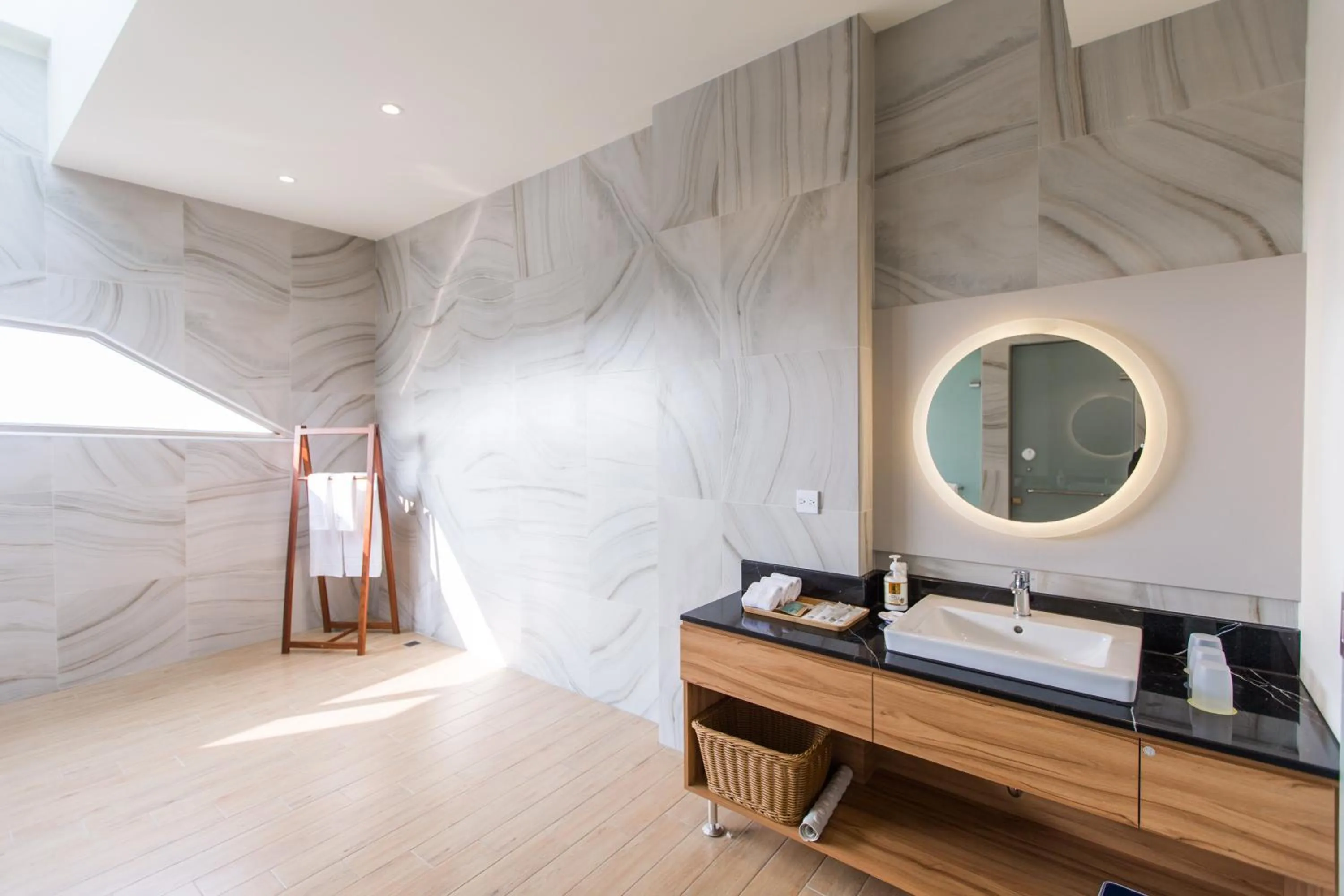 Bathroom in Sun Dialogue Hotel-By Cosmos Creation