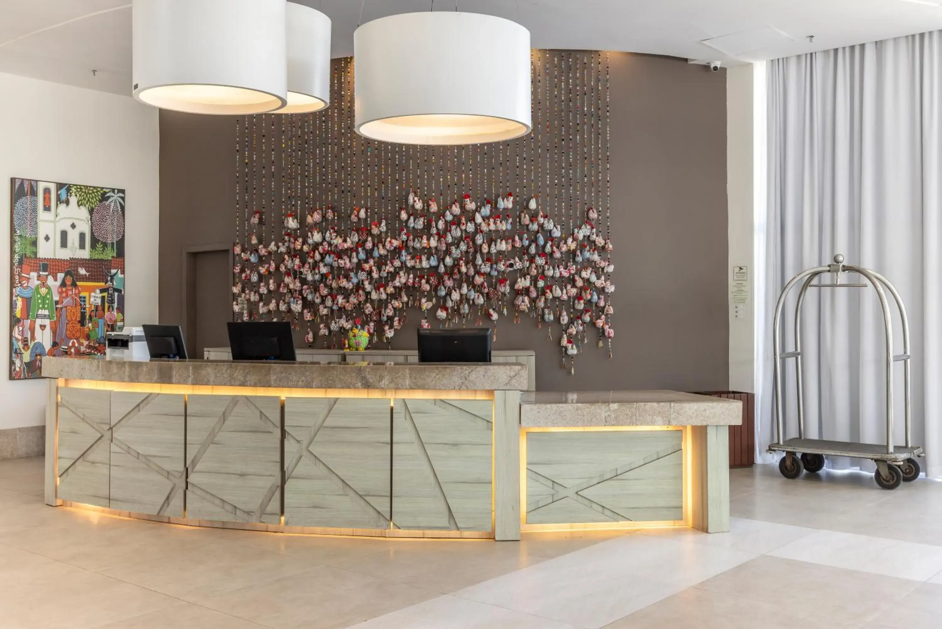 Lobby or reception in Marupiara Resort by Wish Lobby or reception in Marupiara Resort by Wish