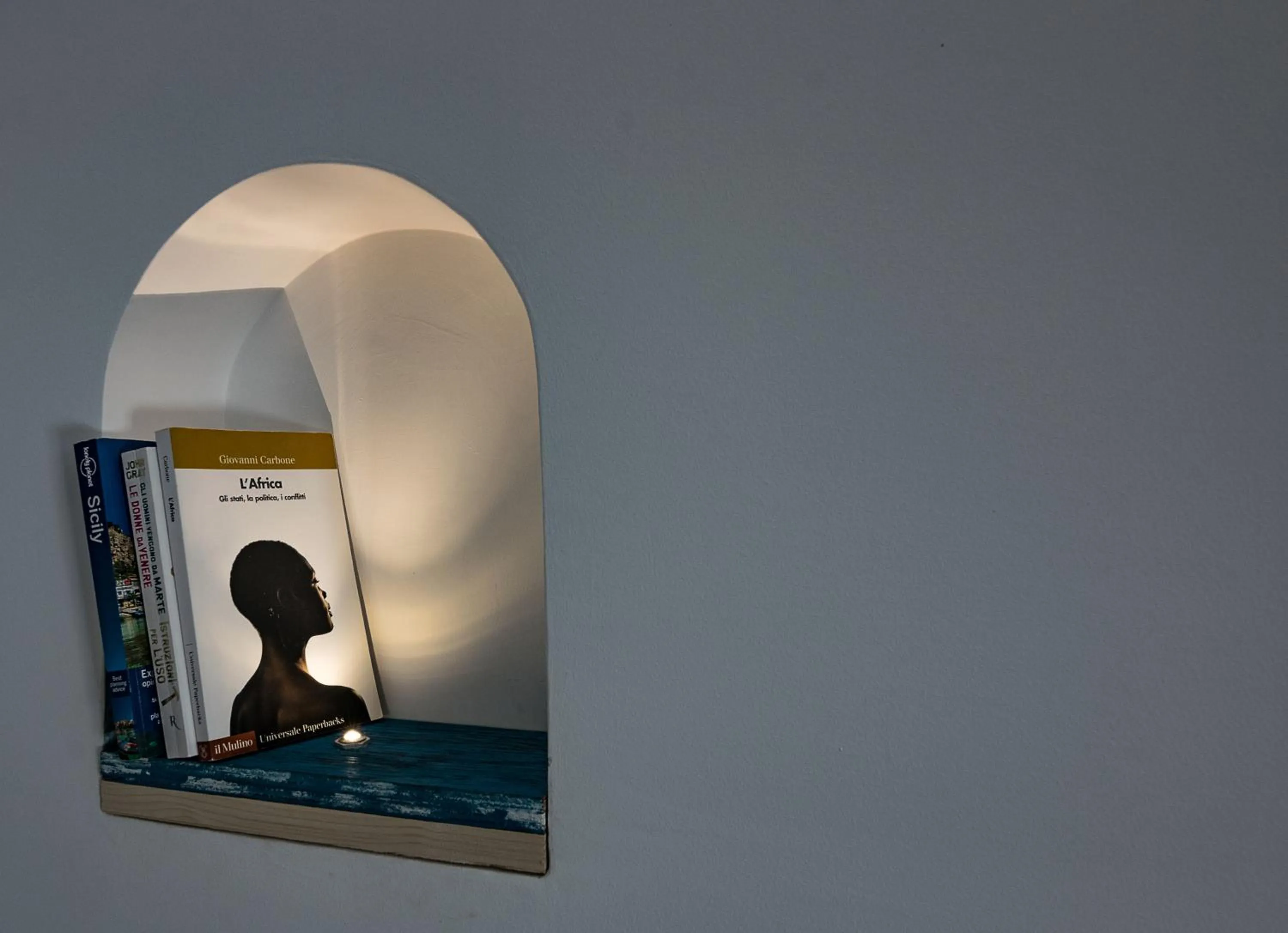 Decorative detail in Timbuktu Hostel