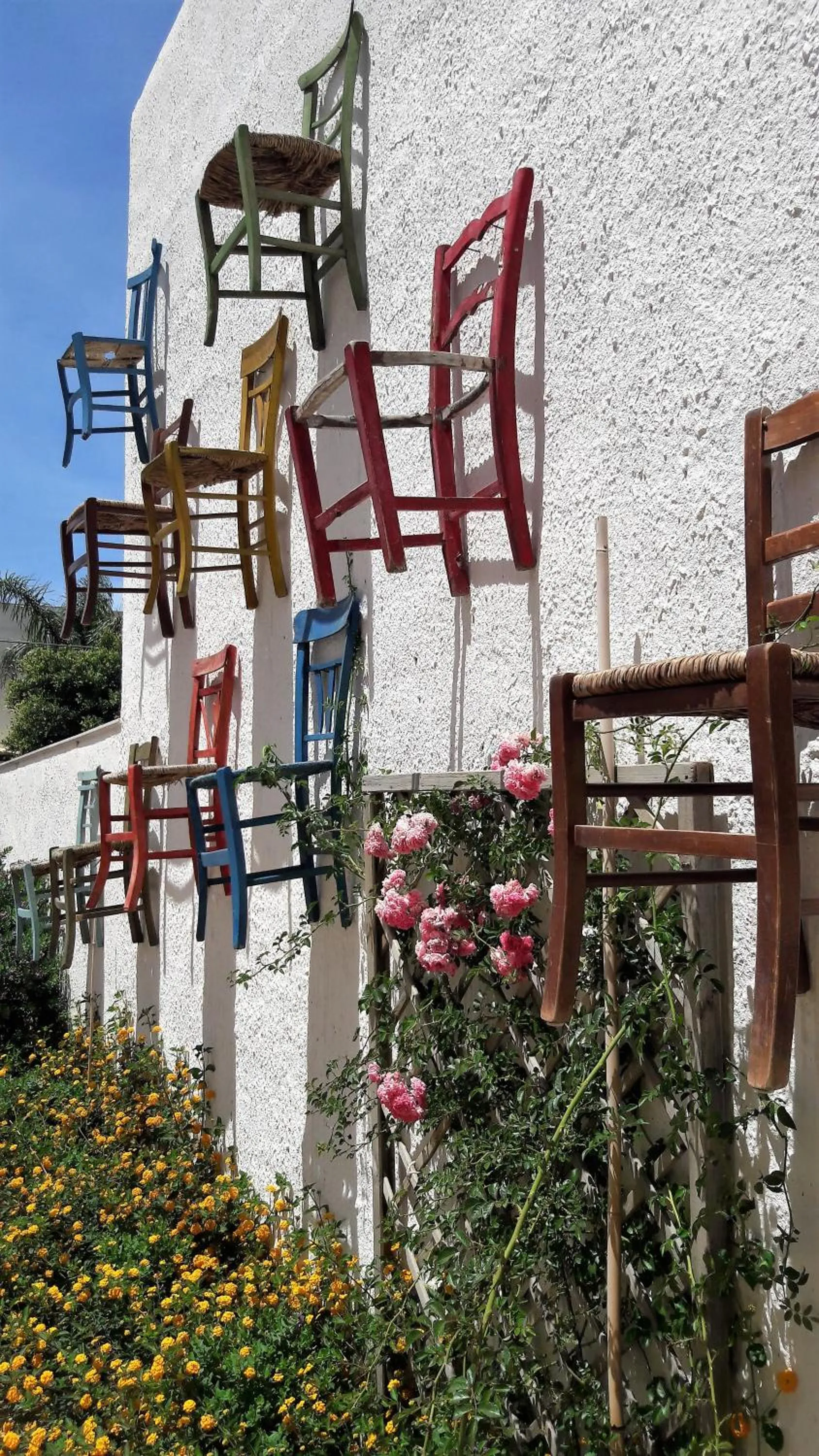 Facade/entrance in Timbuktu Hostel