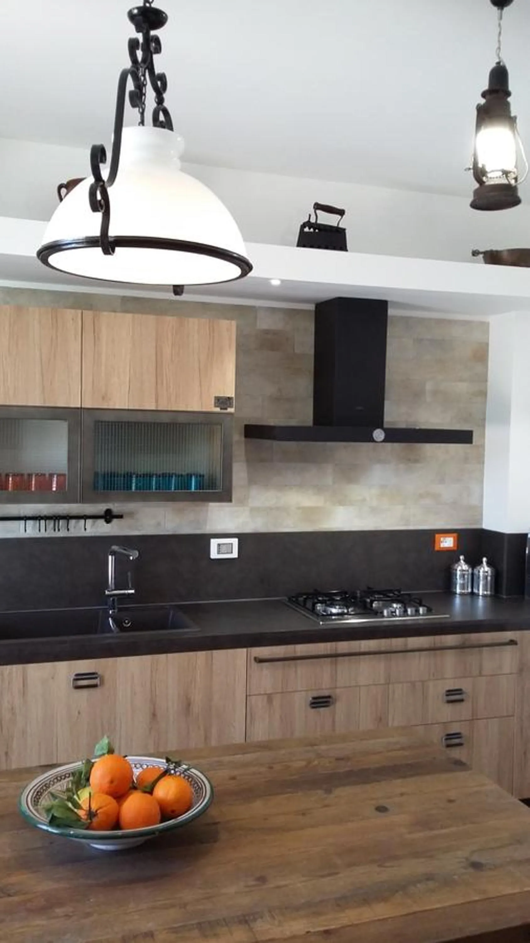 Communal kitchen in Timbuktu Hostel