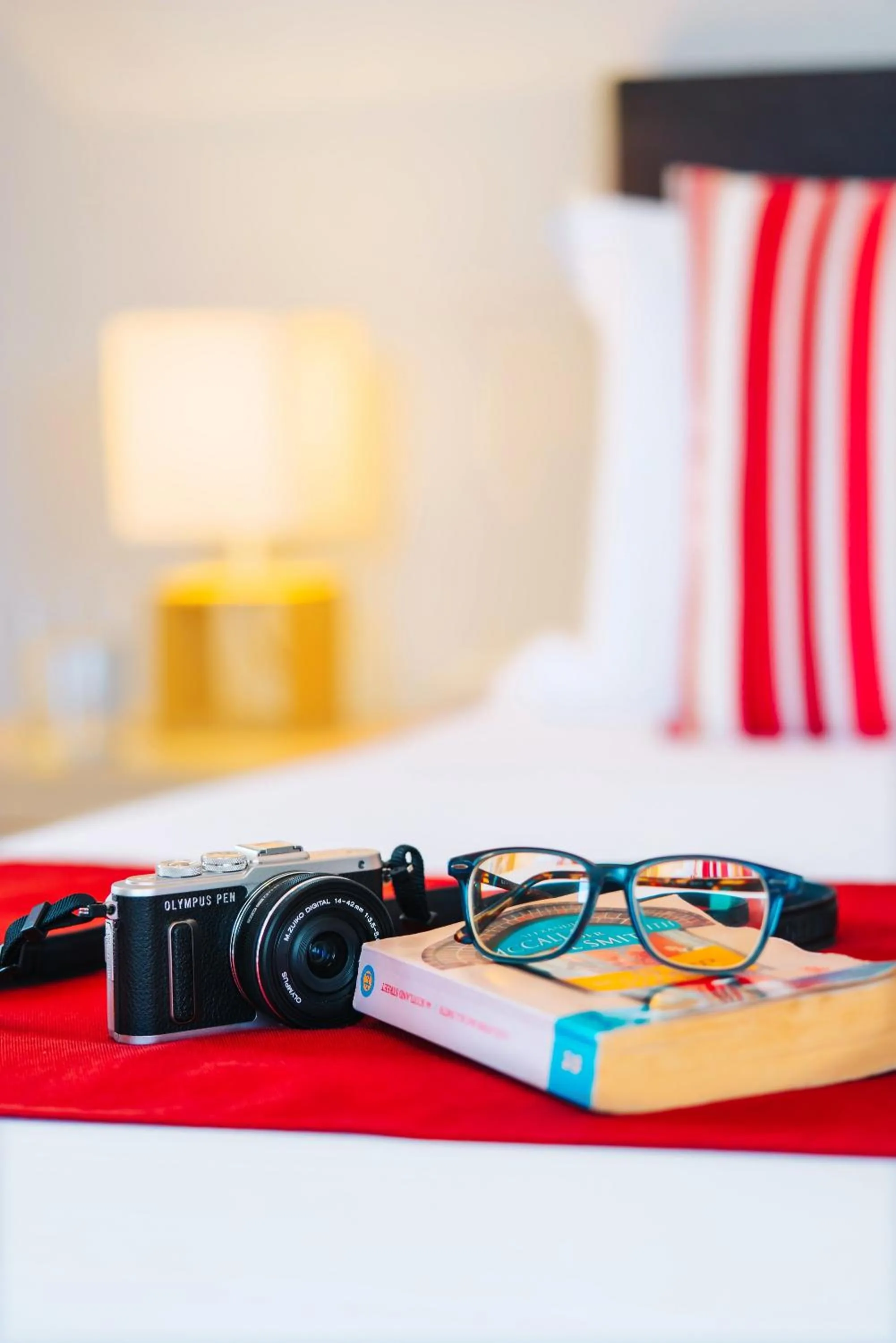 Bed in Aelia Apartments & Suites