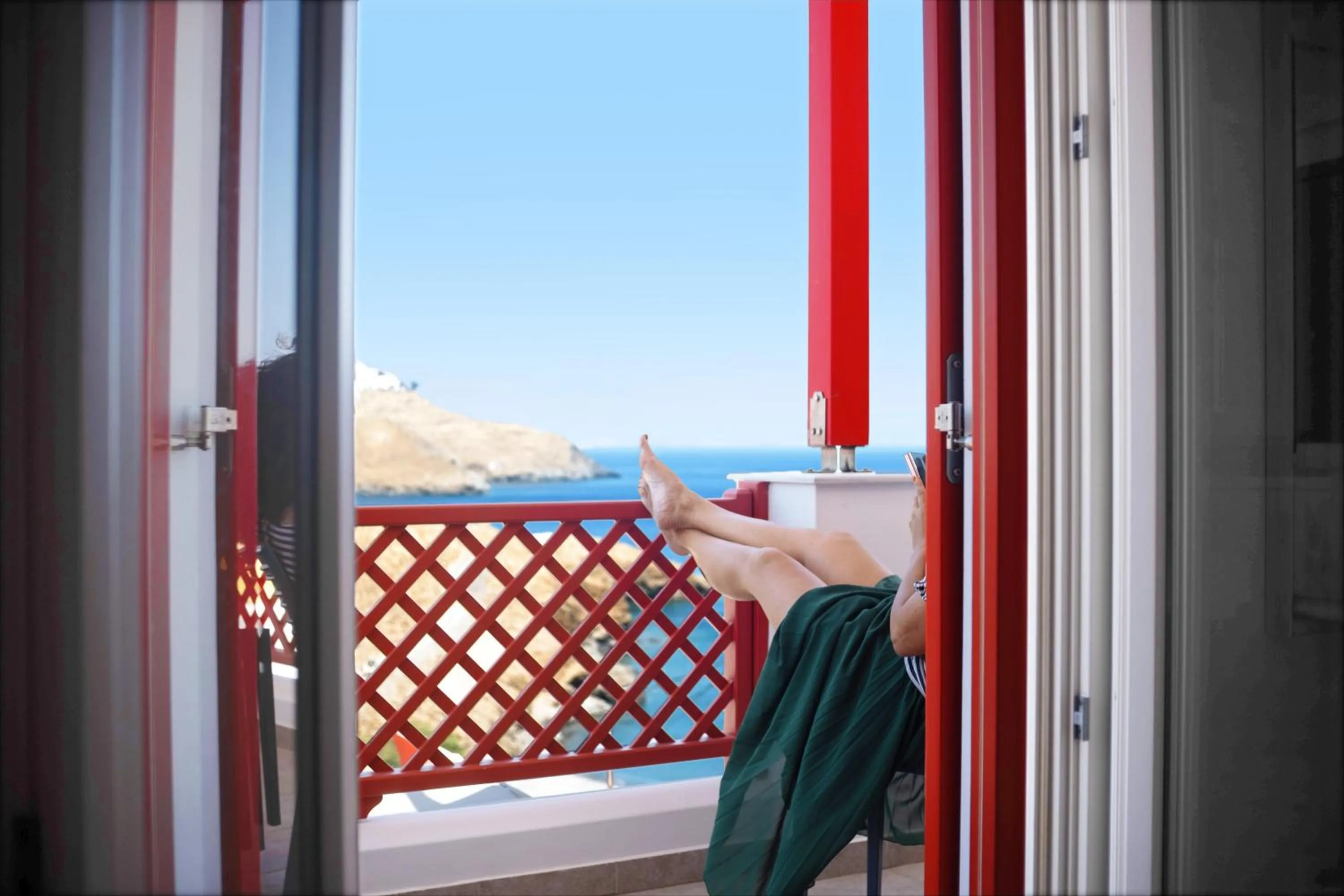 Natural landscape in Aelia Apartments & Suites