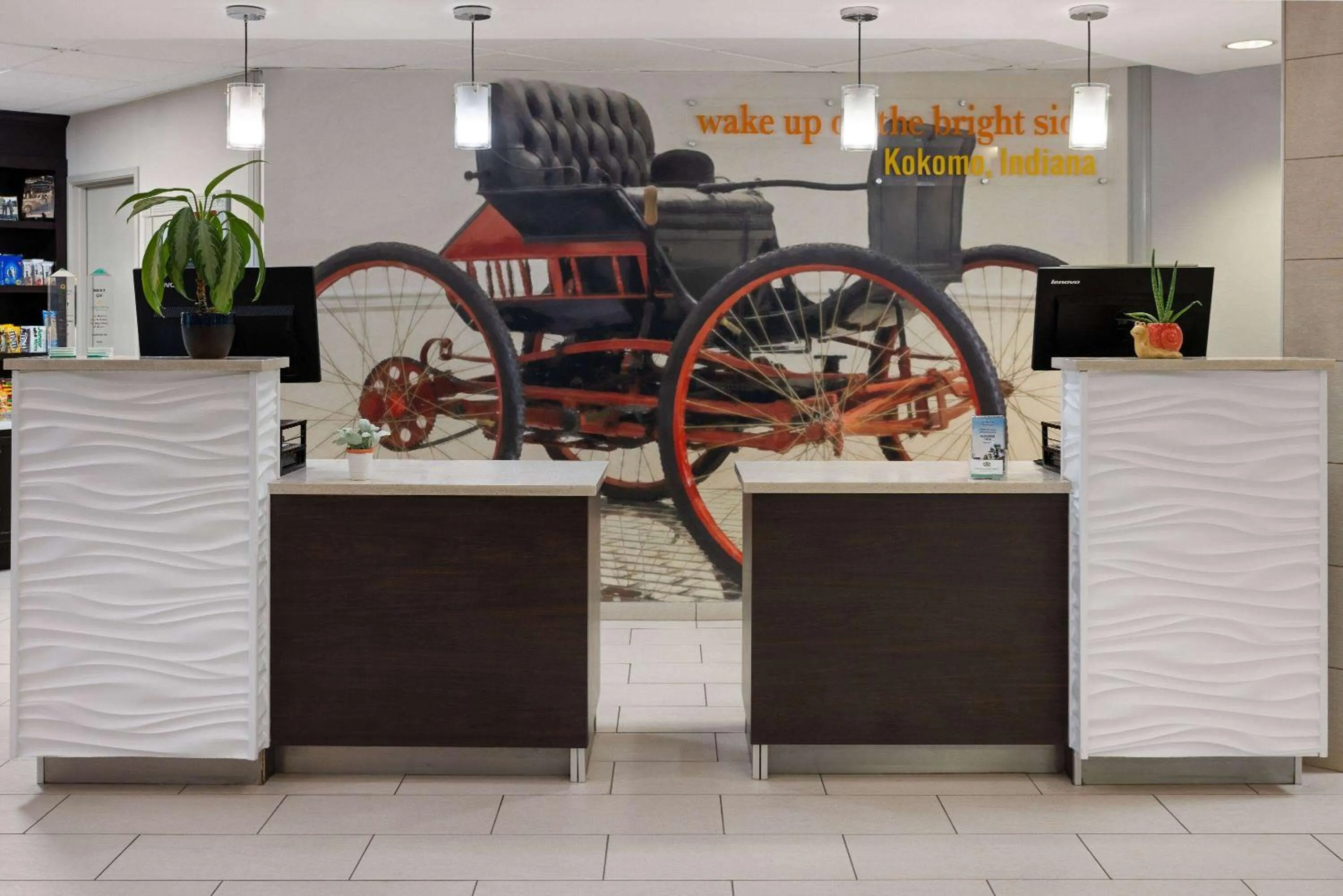 Lobby or reception in La Quinta by Wyndham Kokomo