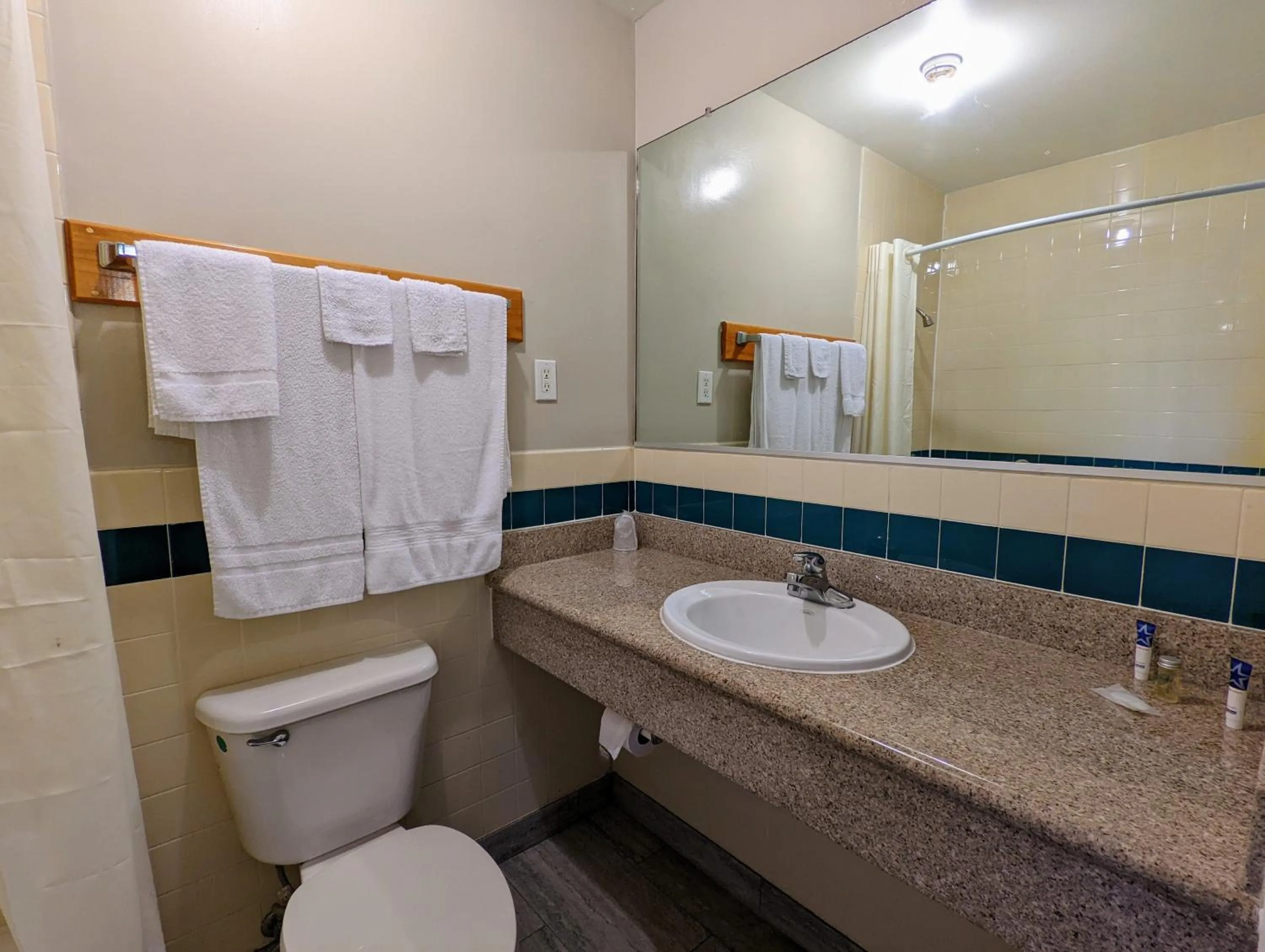 Shower in Americas Best Value Inn Oxnard-Port Hueneme