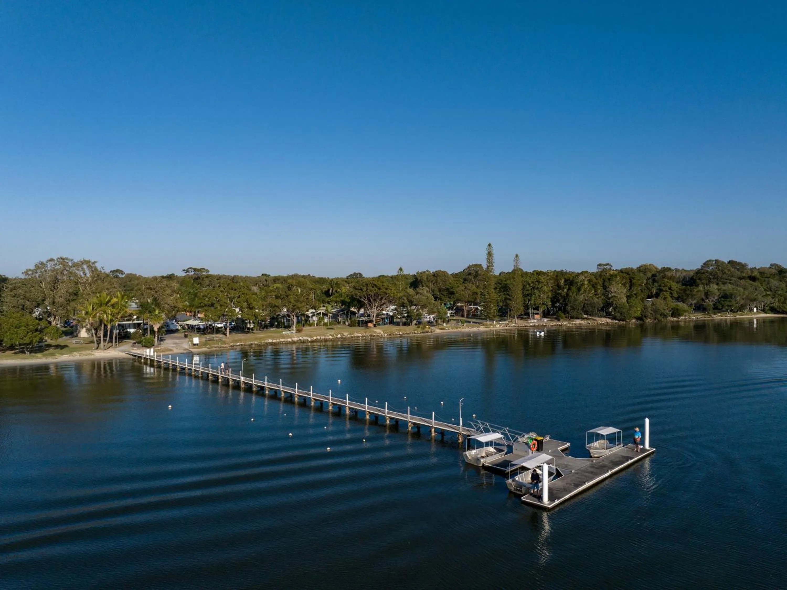 Natural landscape in NRMA Blue Dolphin Yamba Holiday Resort