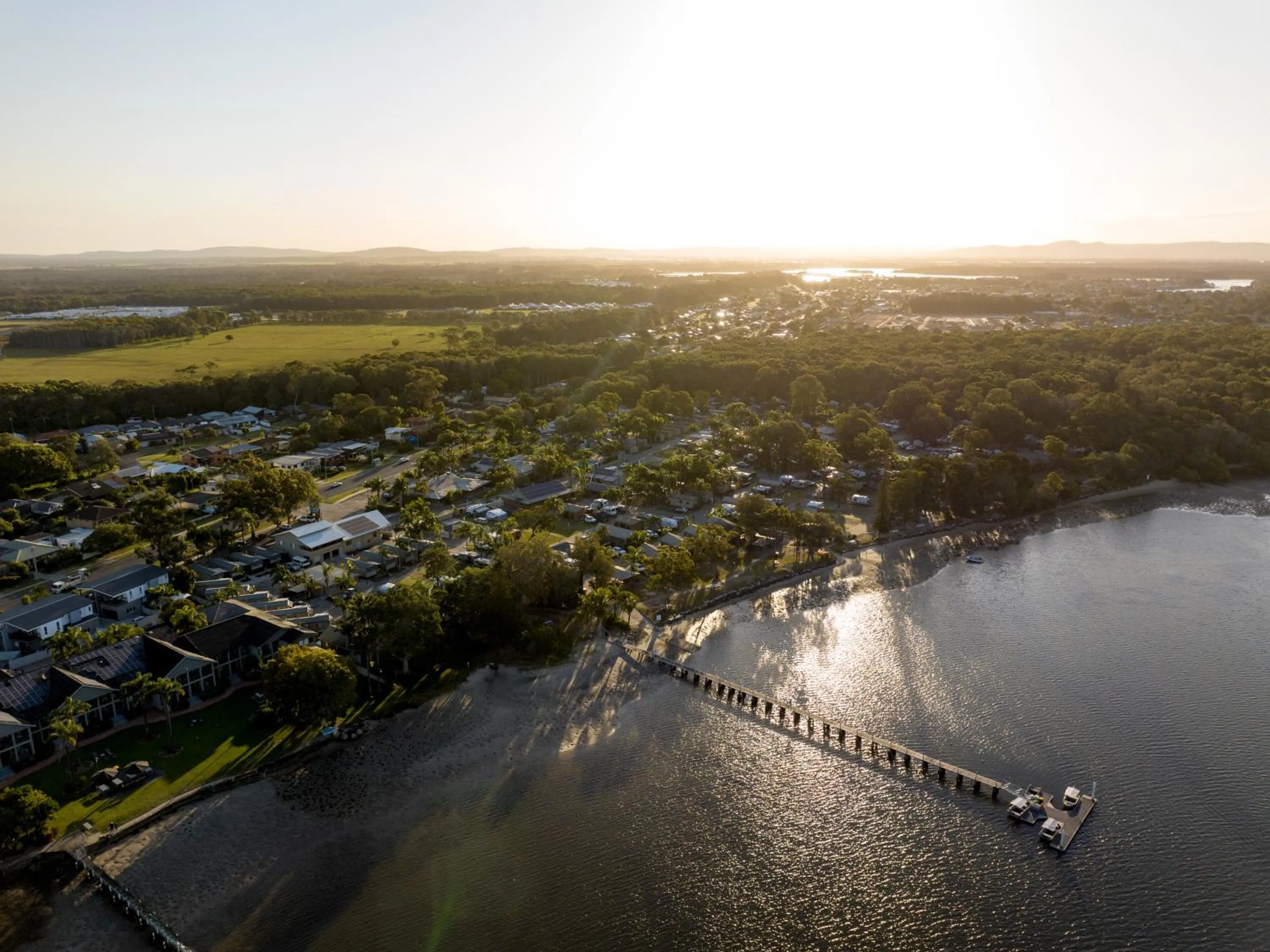 Nearby landmark in NRMA Blue Dolphin Yamba Holiday Resort