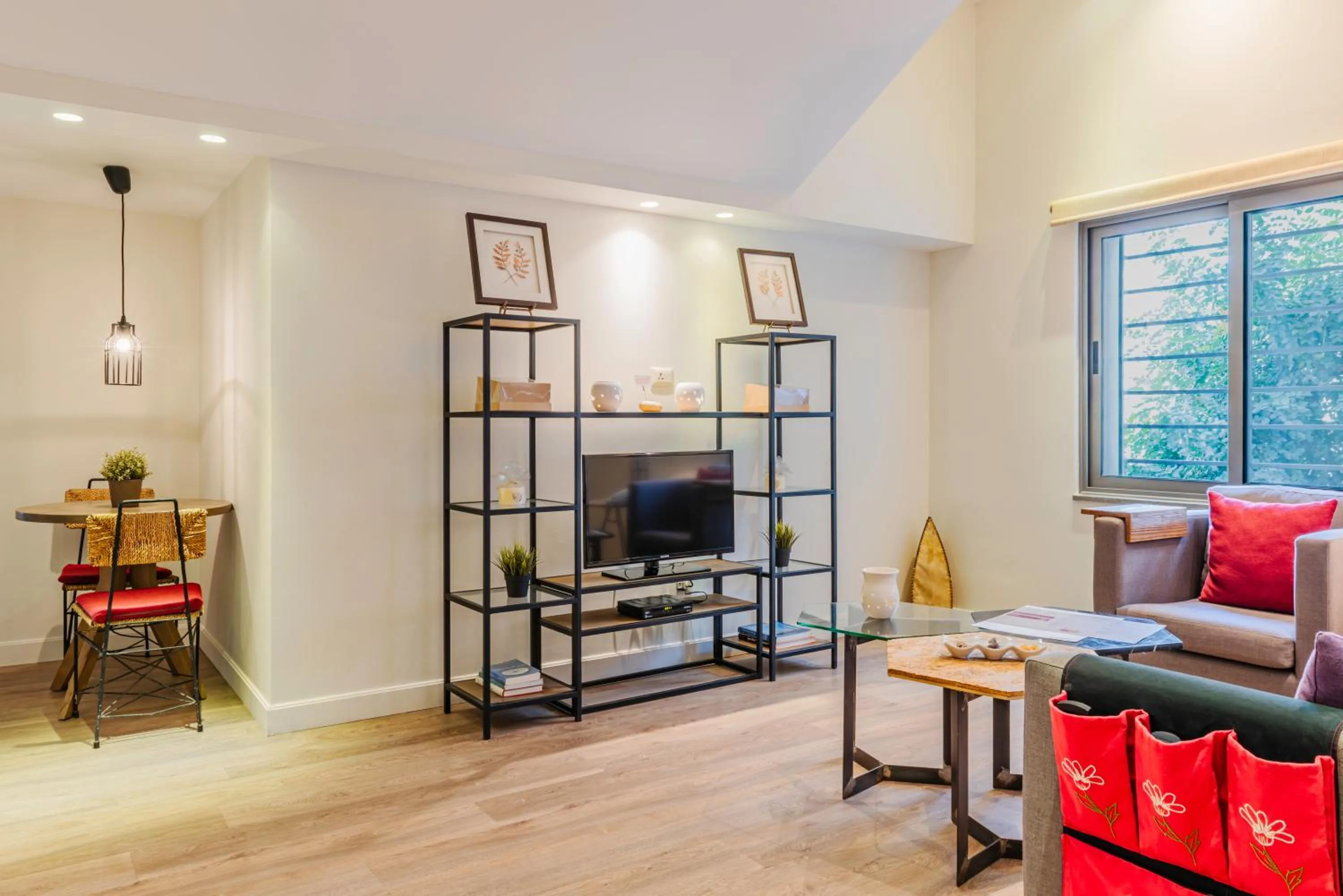 Living room in Wild Jordan Center