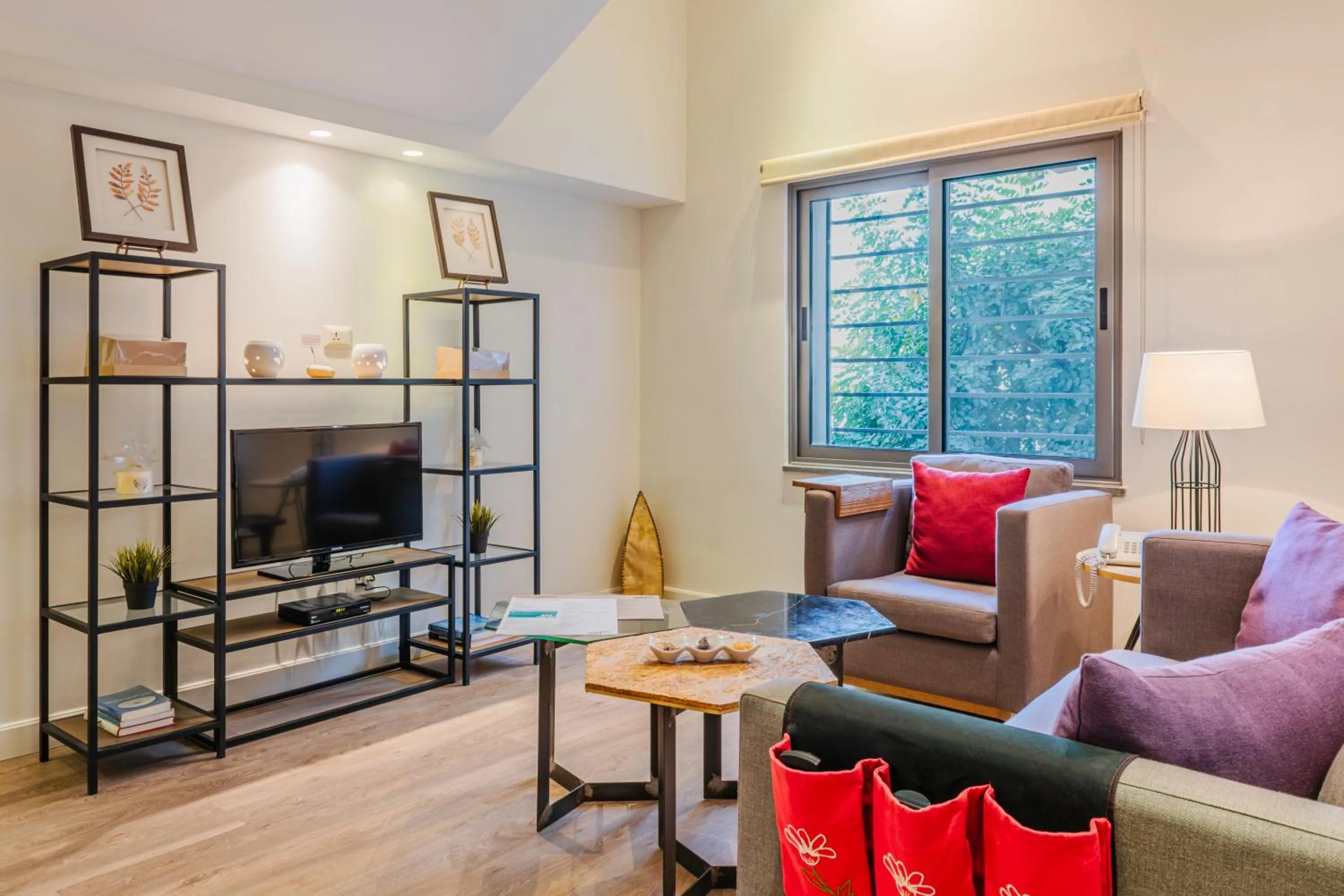 Living room in Wild Jordan Center