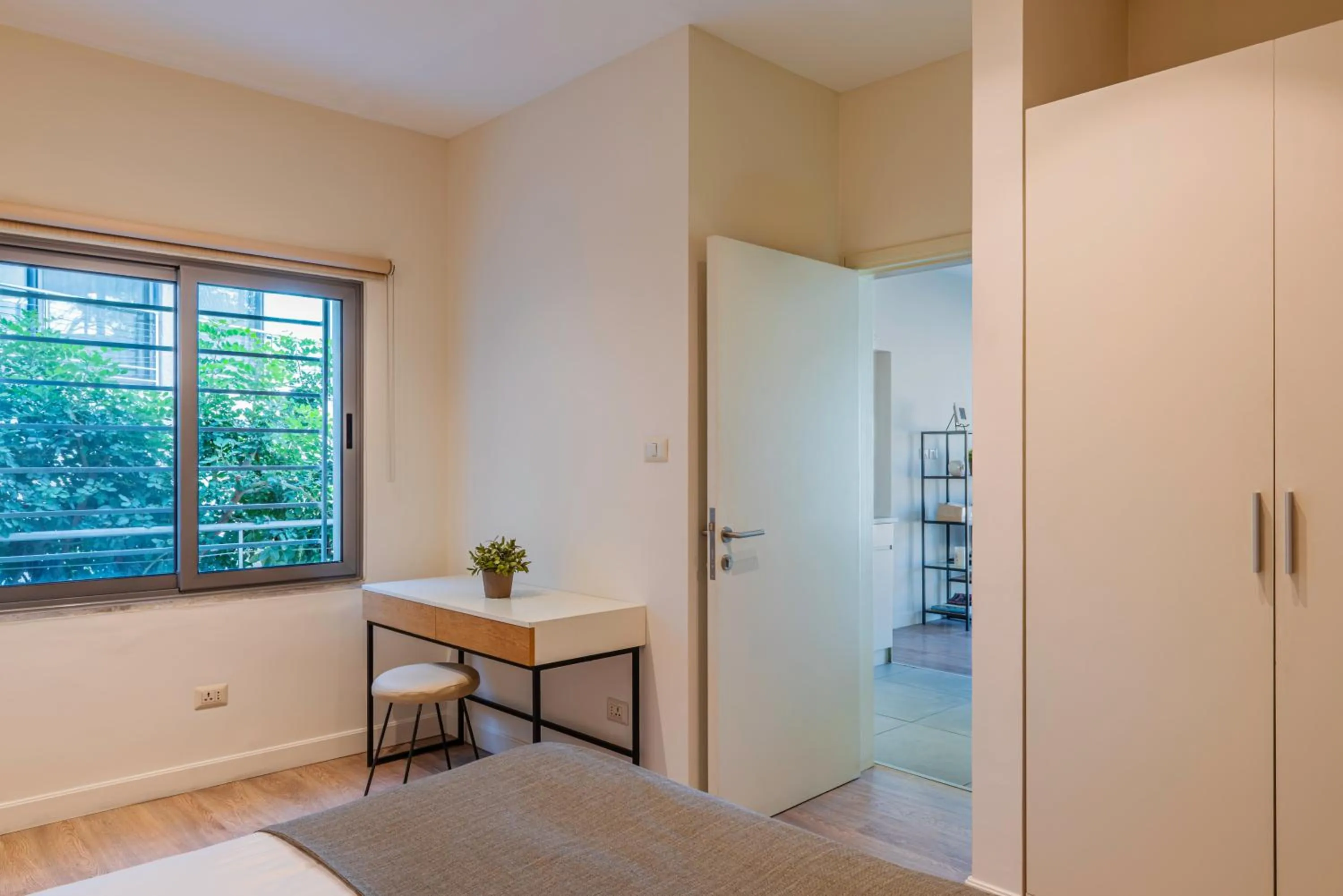 Bedroom in Wild Jordan Center