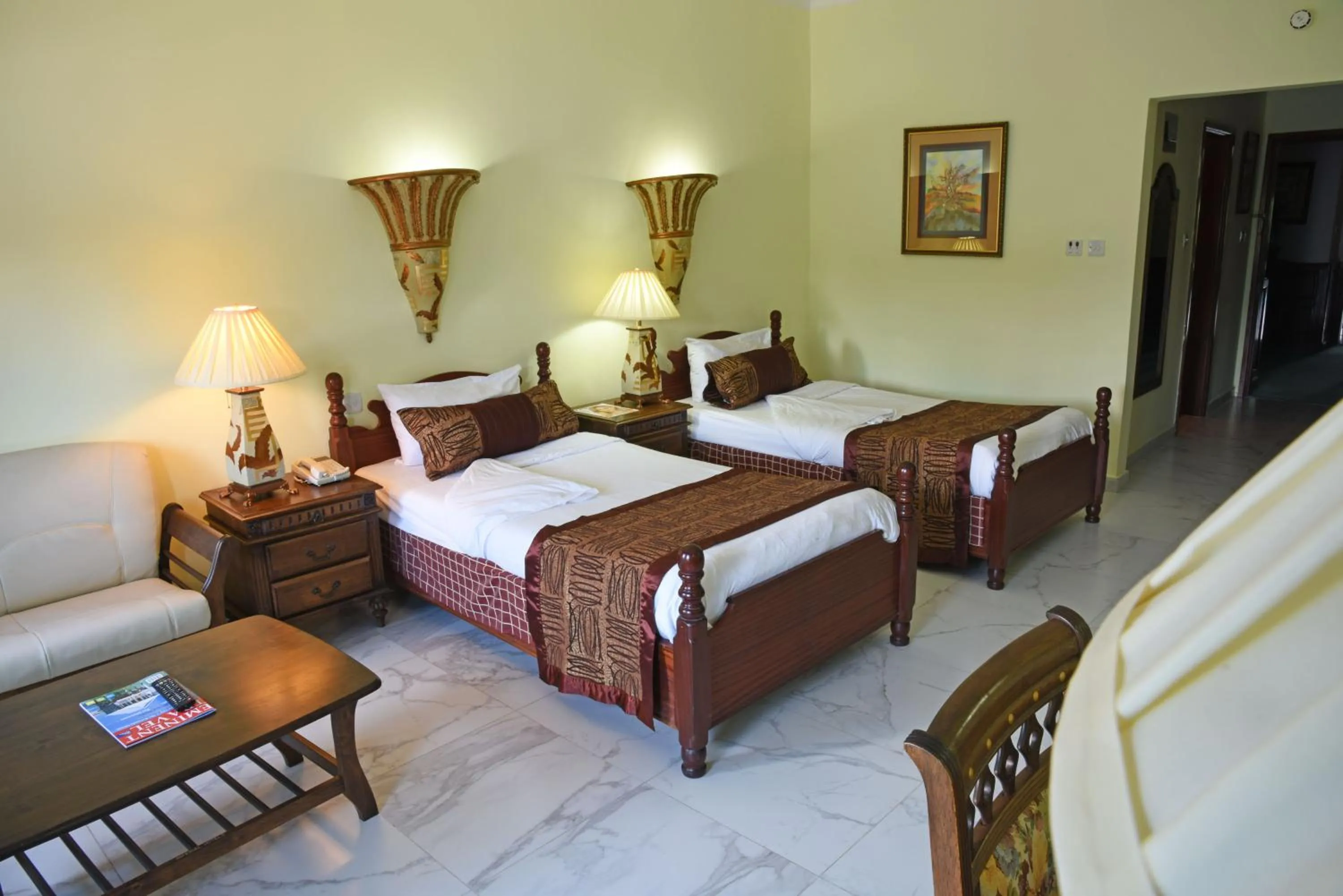 Bed in Imperial Resort Beach Hotel