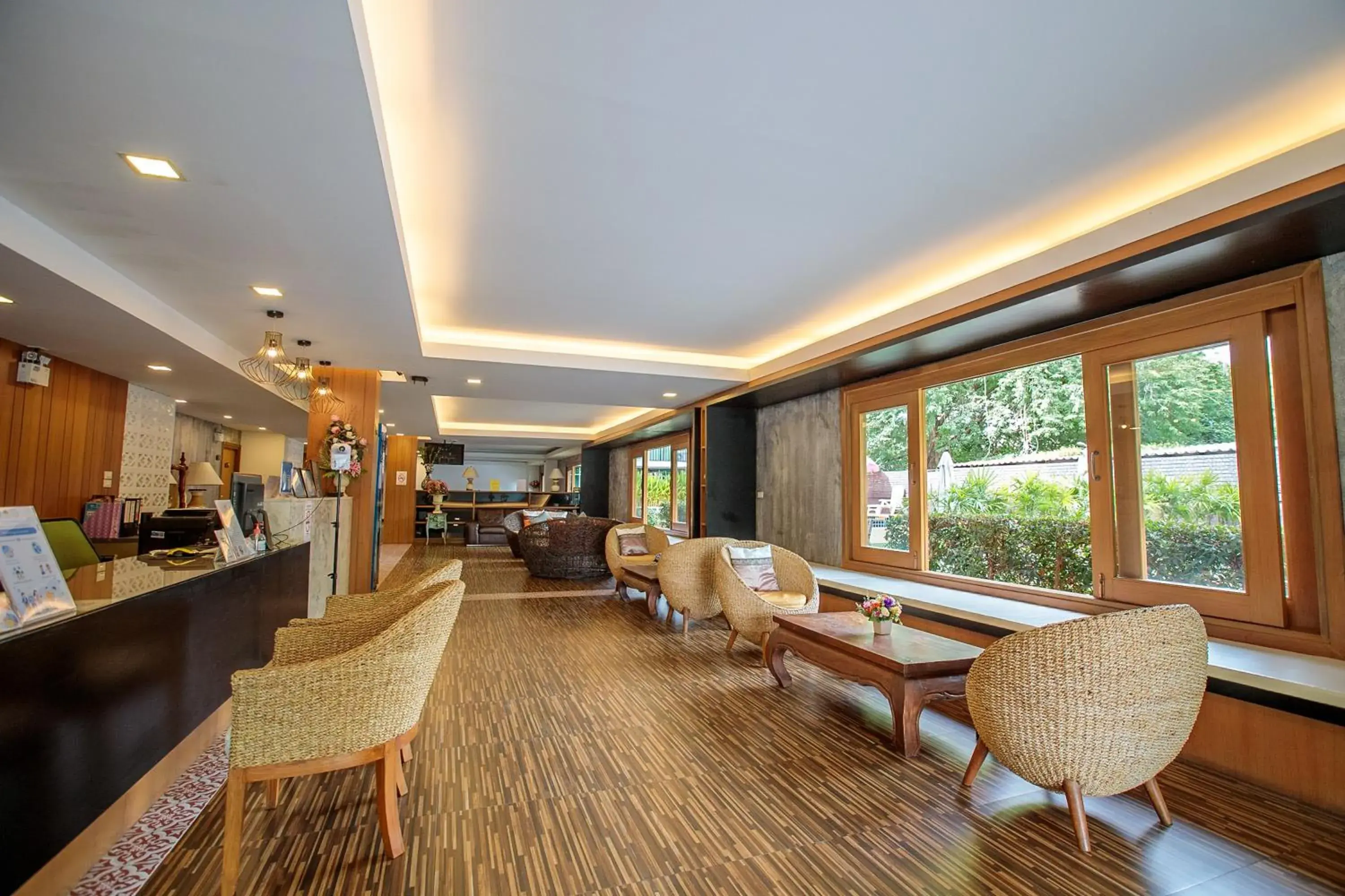 Lobby or reception in Huen Jao Ban Hotel Lobby or reception in Huen Jao Ban Hotel