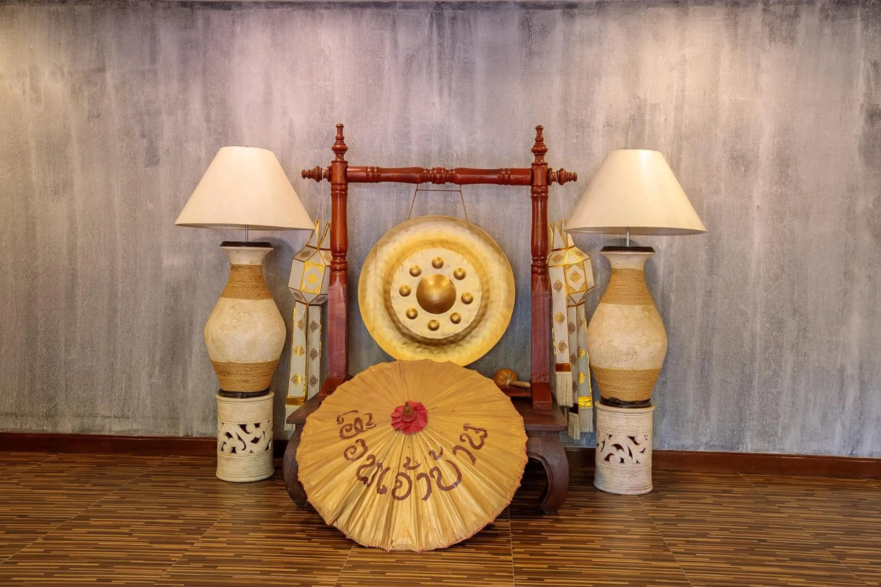 Property logo or sign in Huen Jao Ban Hotel