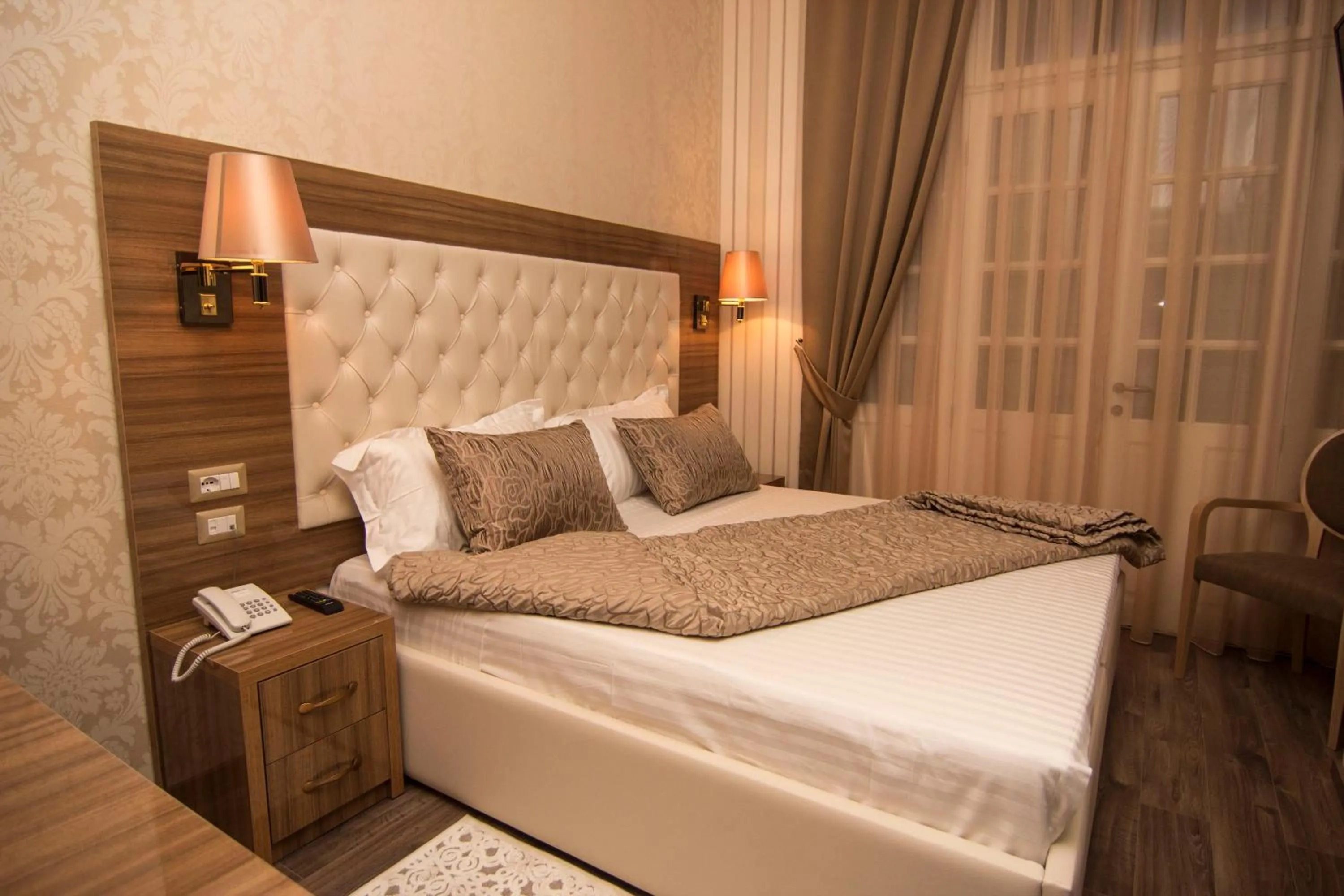 Bed in Hotel Boutique Restaurant Gloria
