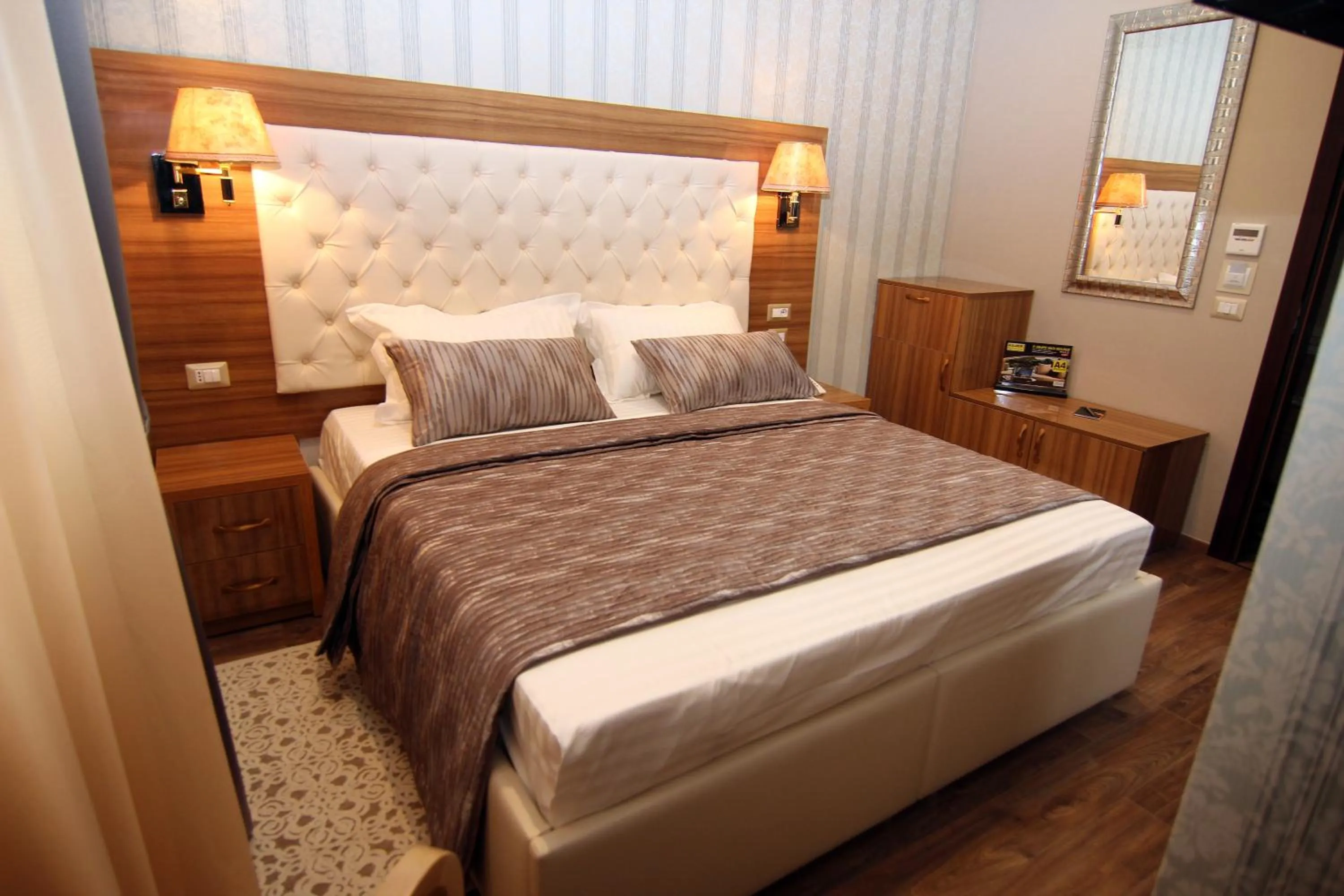 Bed in Hotel Boutique Restaurant Gloria