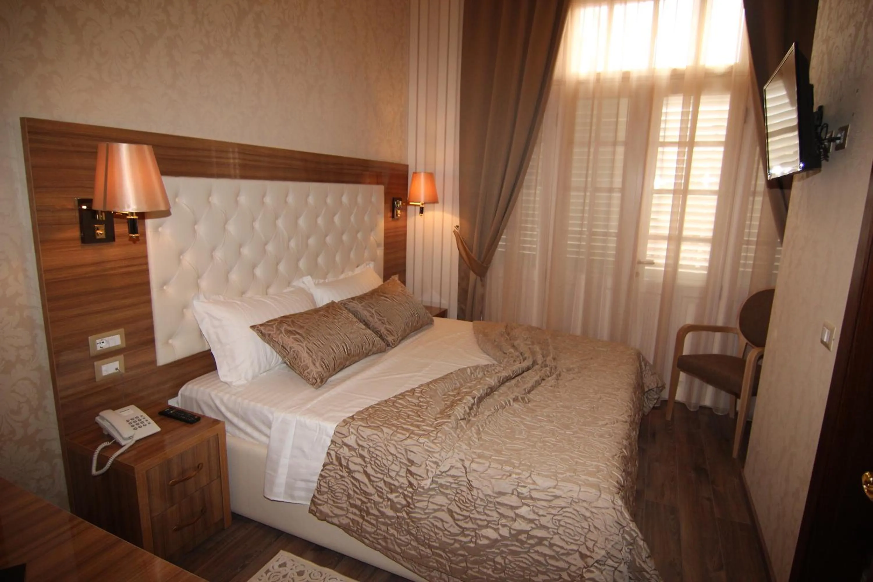 Bed in Hotel Boutique Restaurant Gloria