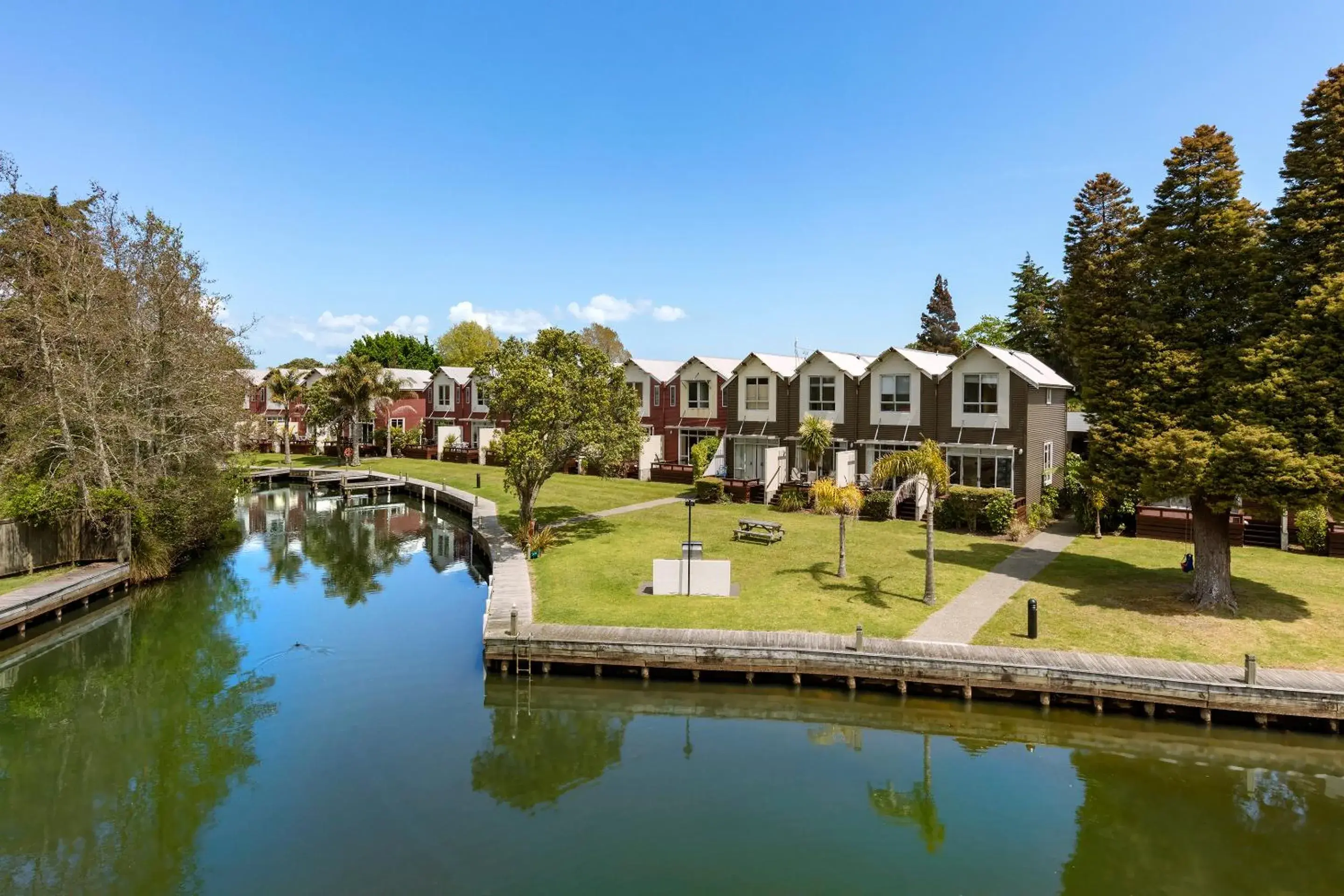 River view in Ramada Resort By Wyndham Rotorua Marama River view in Ramada Resort By Wyndham Rotorua Marama
