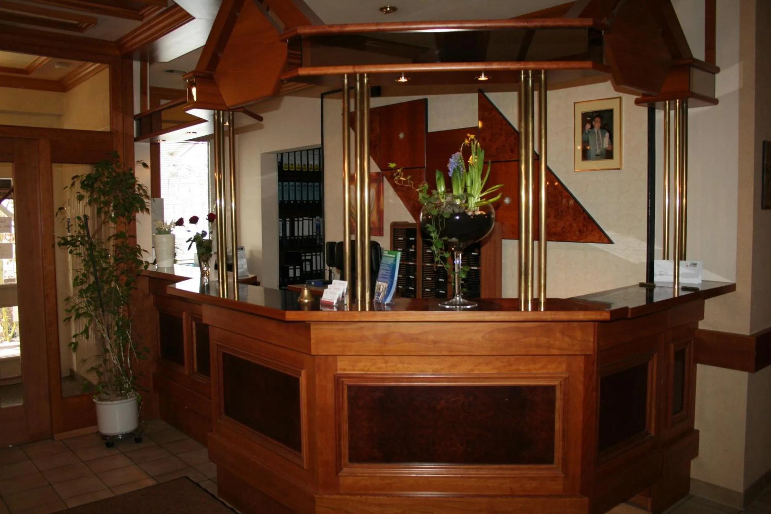 Lobby or reception in Landhotel Margaretenhof