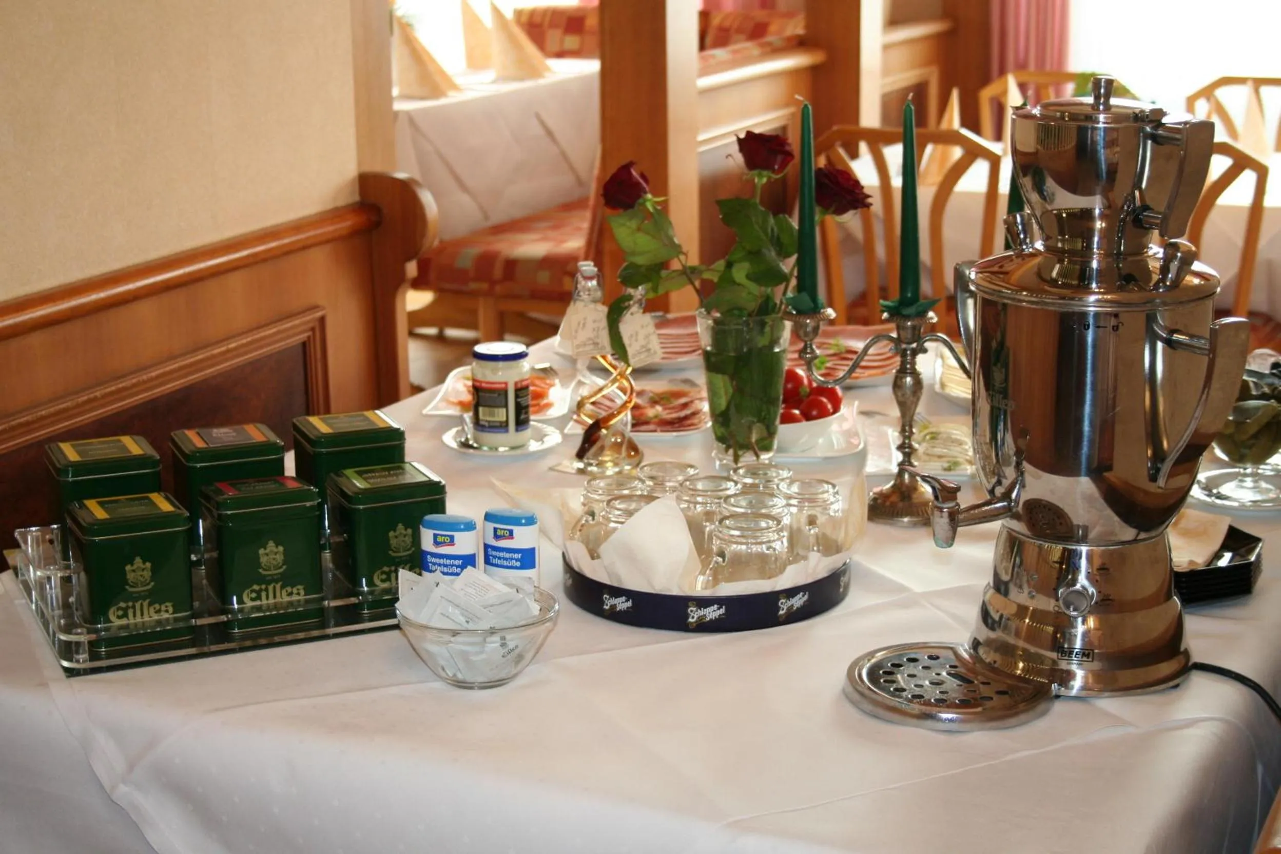 Food and drinks in Landhotel Margaretenhof