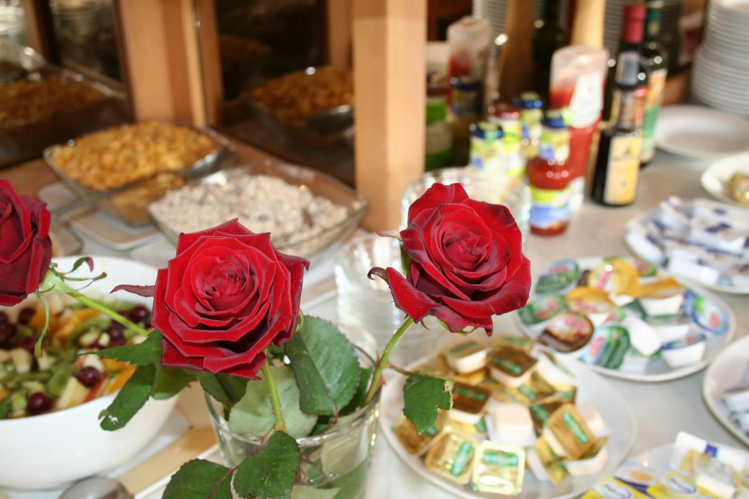 Food and drinks in Landhotel Margaretenhof