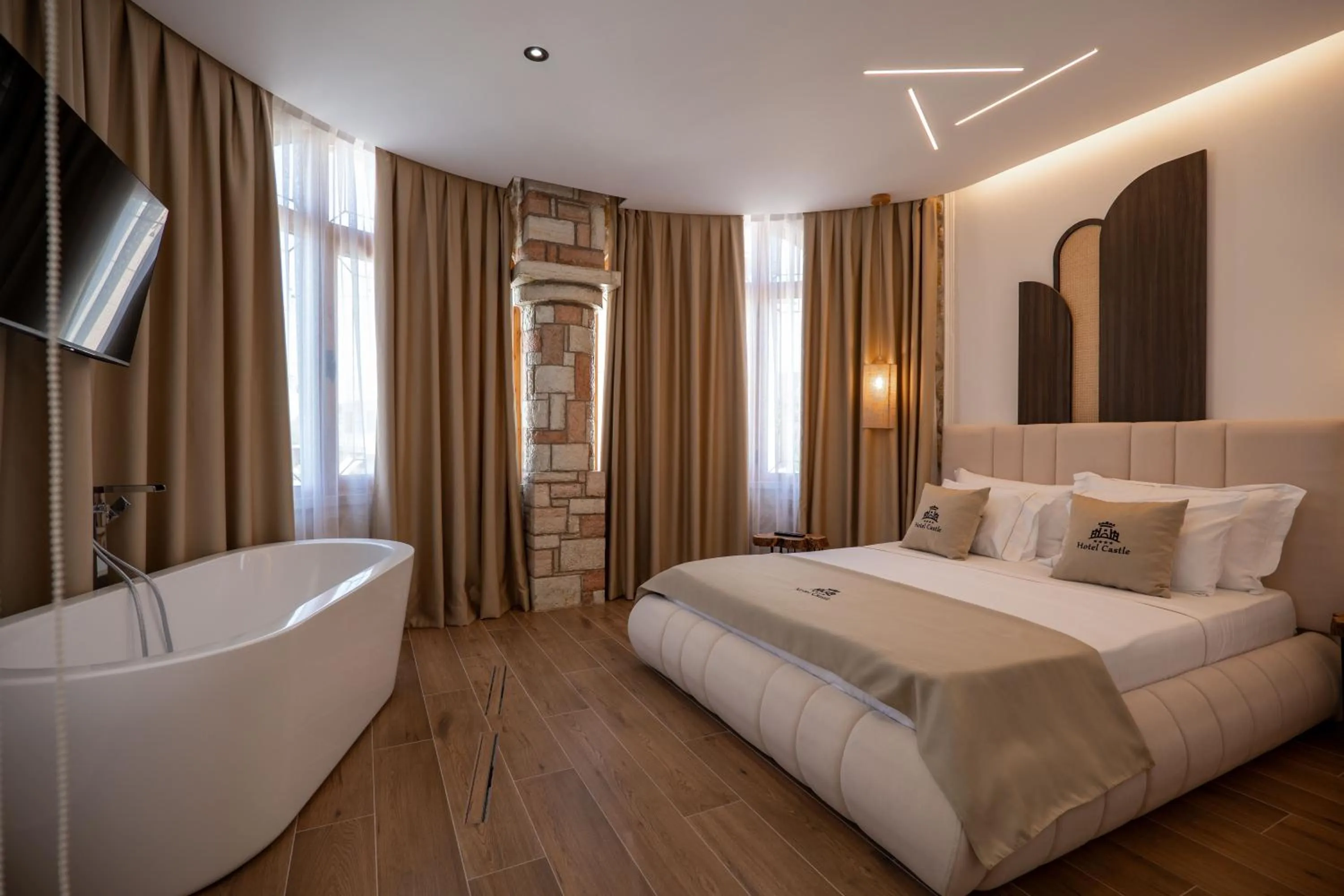 Bedroom, Bed in Hotel Castle