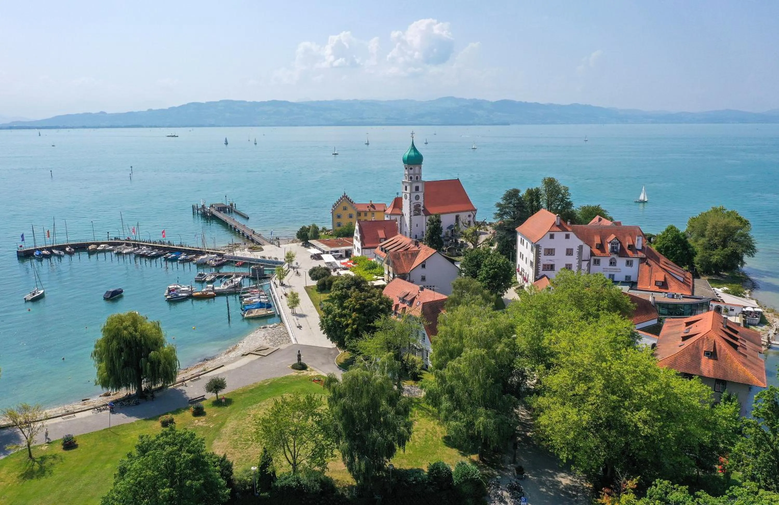 Natural landscape in Schloss Hotel Wasserburg