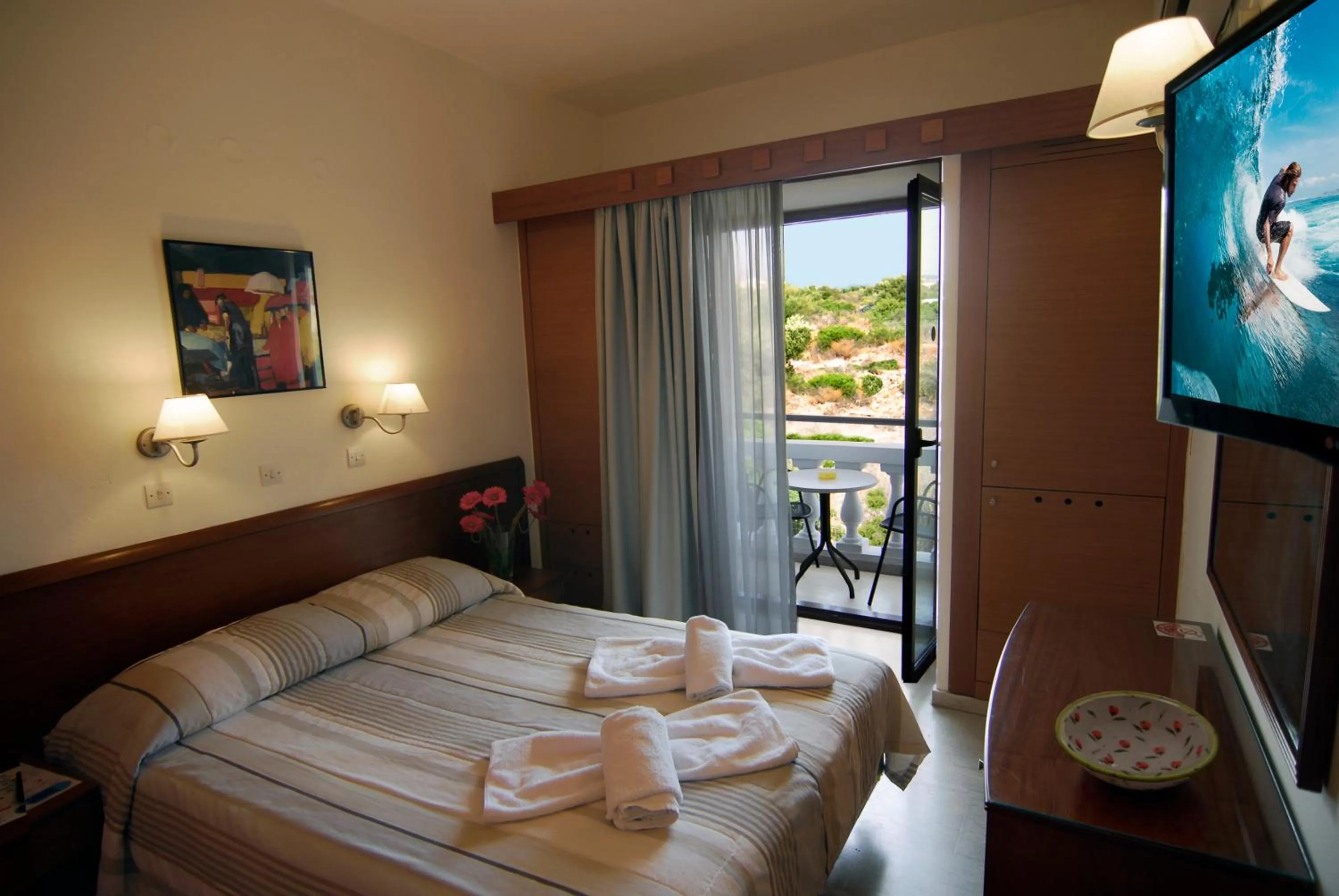 Mountain view in Lato hotel