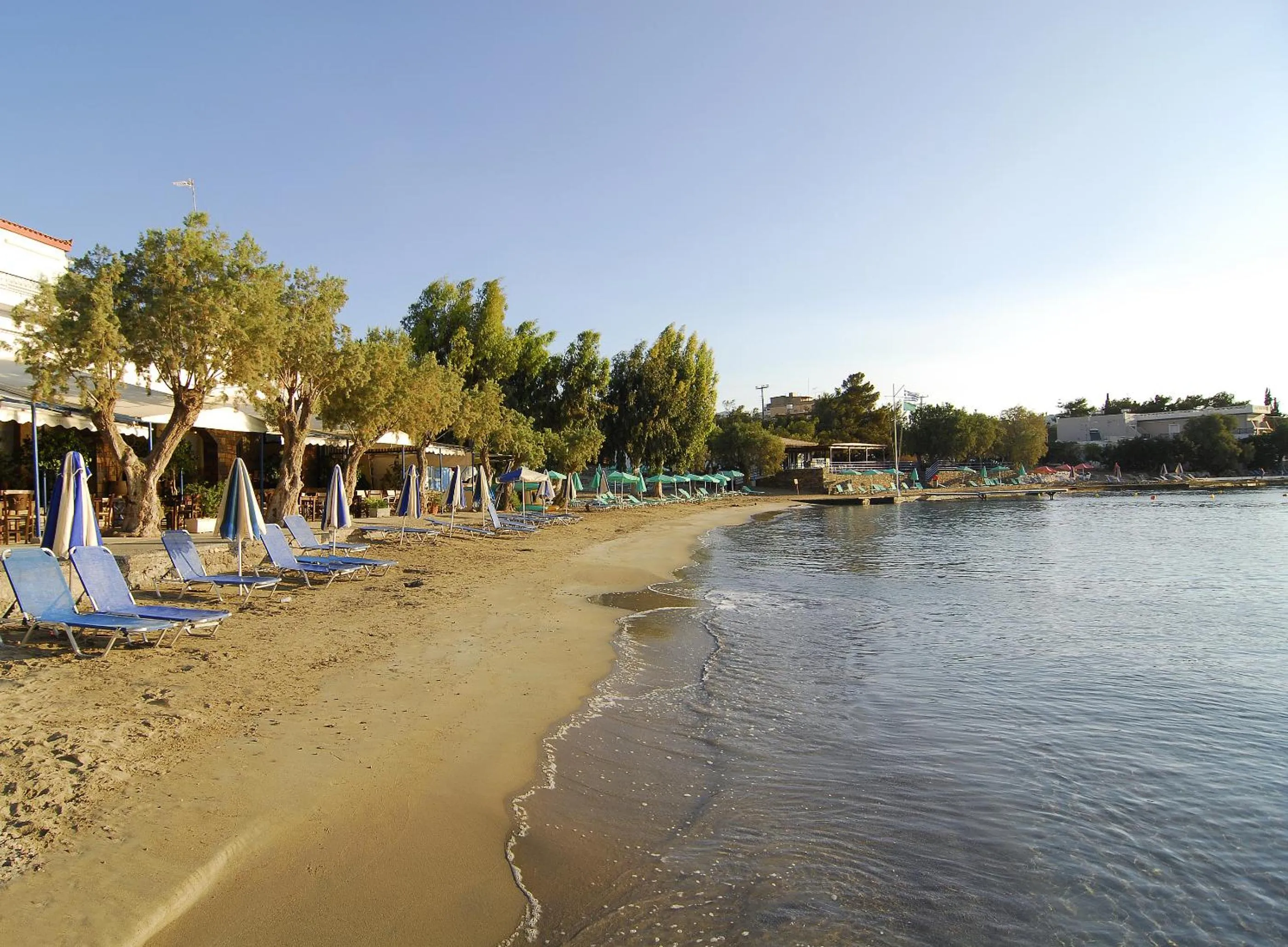 Beach in Lato hotel