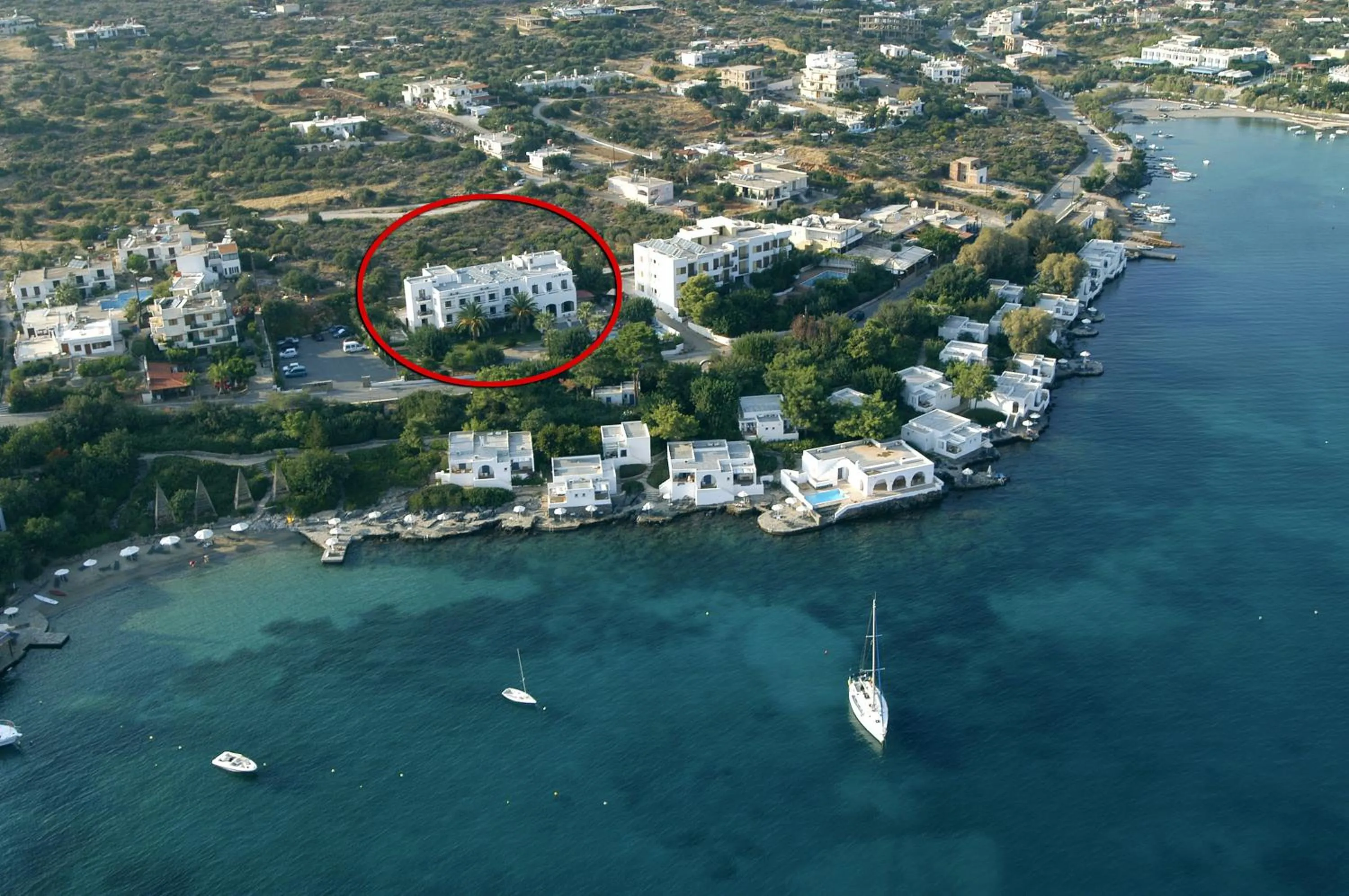 Bird's eye view in Lato hotel