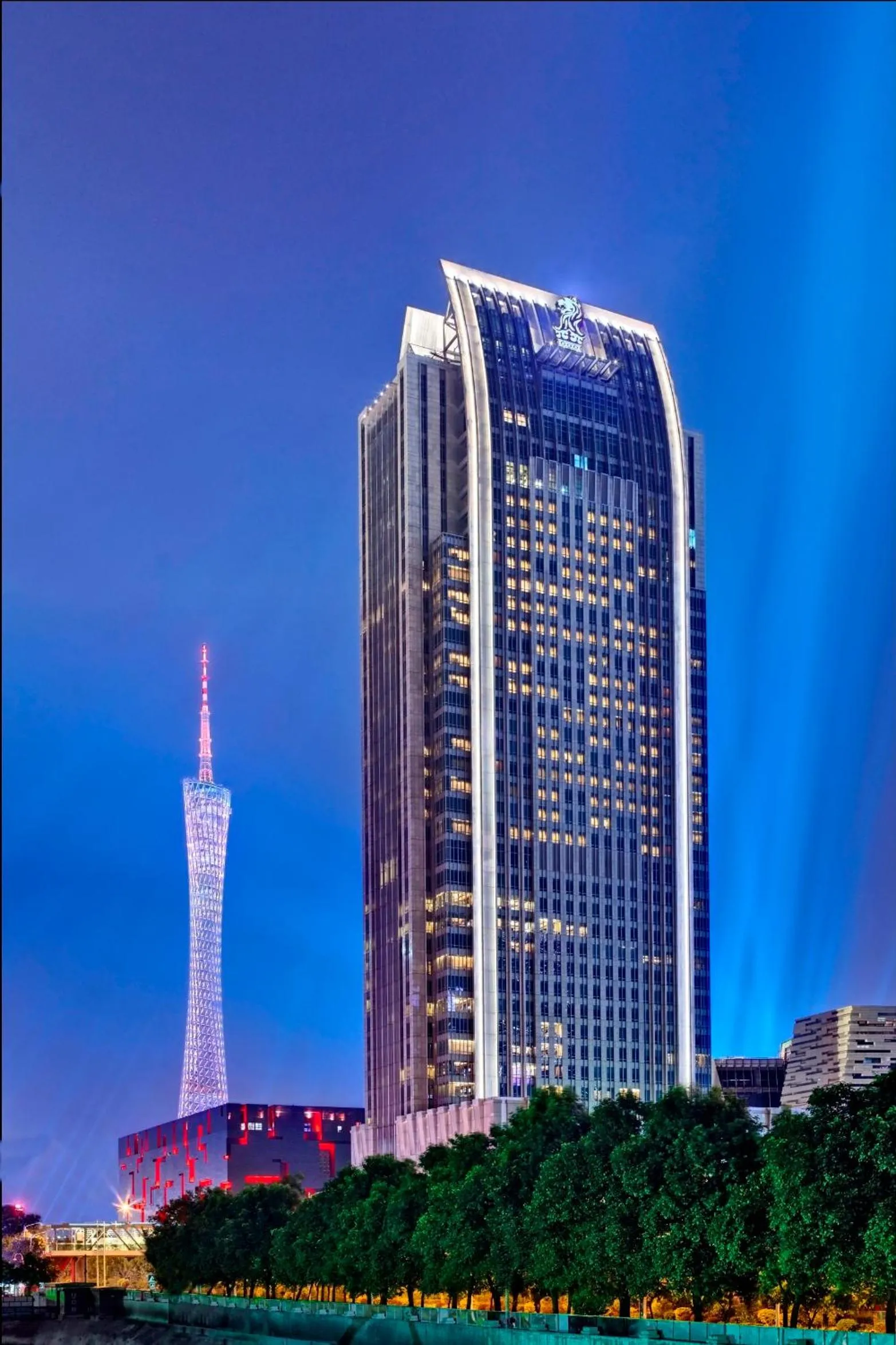 Property building in The Ritz-Carlton, Guangzhou