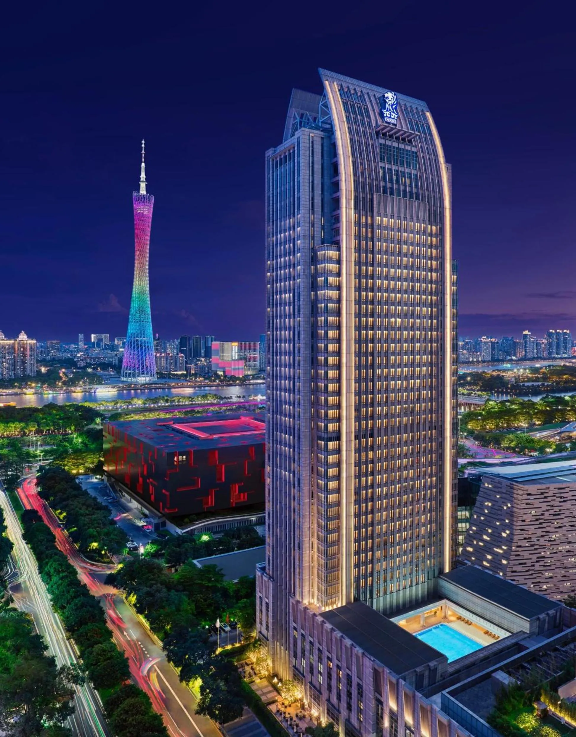 Property building in The Ritz-Carlton, Guangzhou