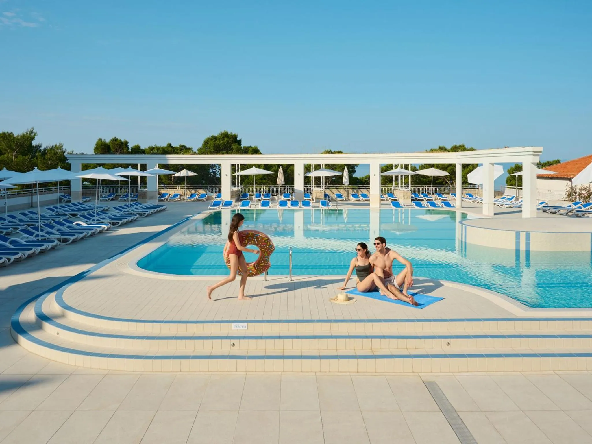 Swimming pool in Bluesun Hotel Alga