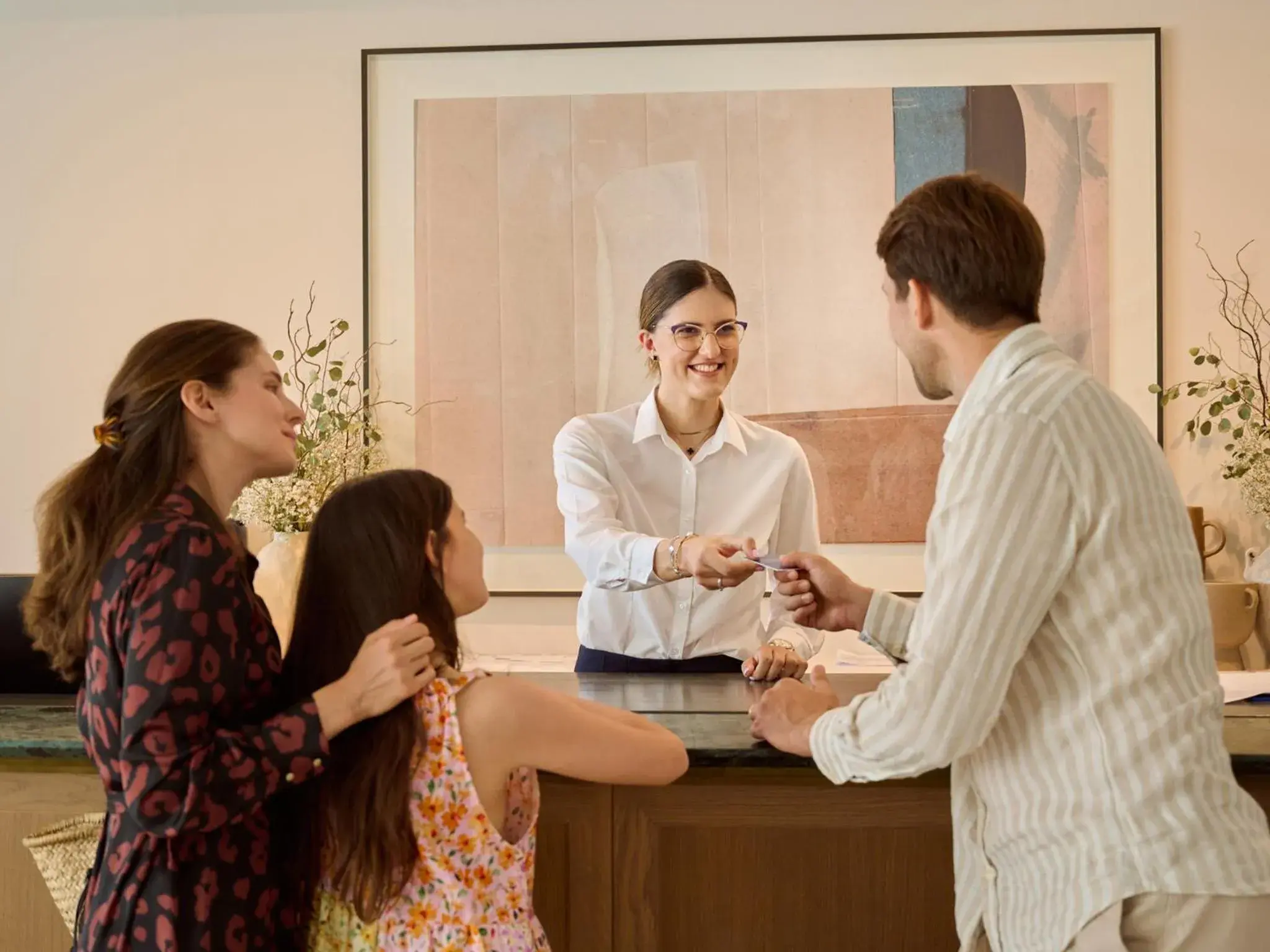 Lobby or reception in Bluesun Hotel Alga Lobby or reception in Bluesun Hotel Alga