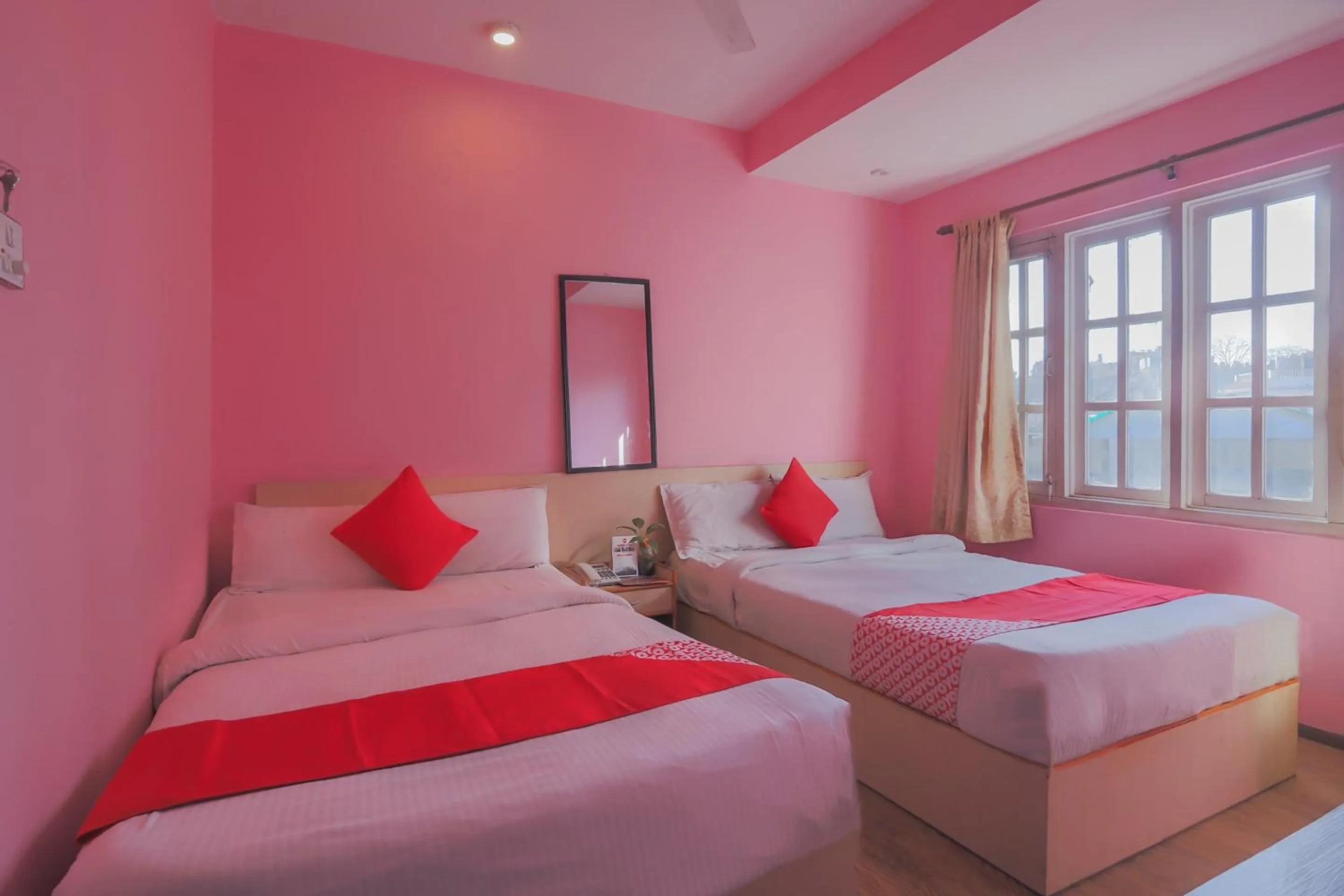 Bedroom, Bed in OYO 789 Hotel Shivam Plaza