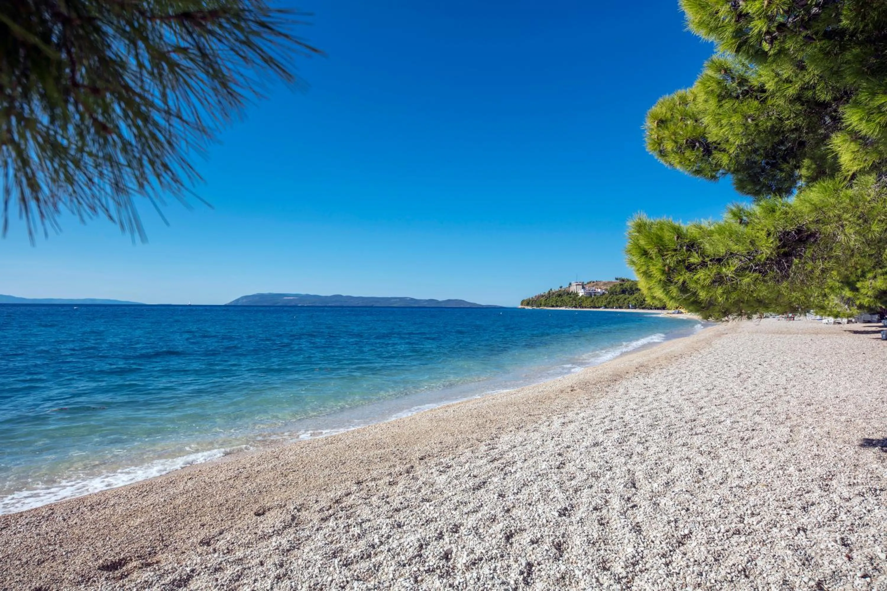 Beach in Heritage Hotel Kaštelet