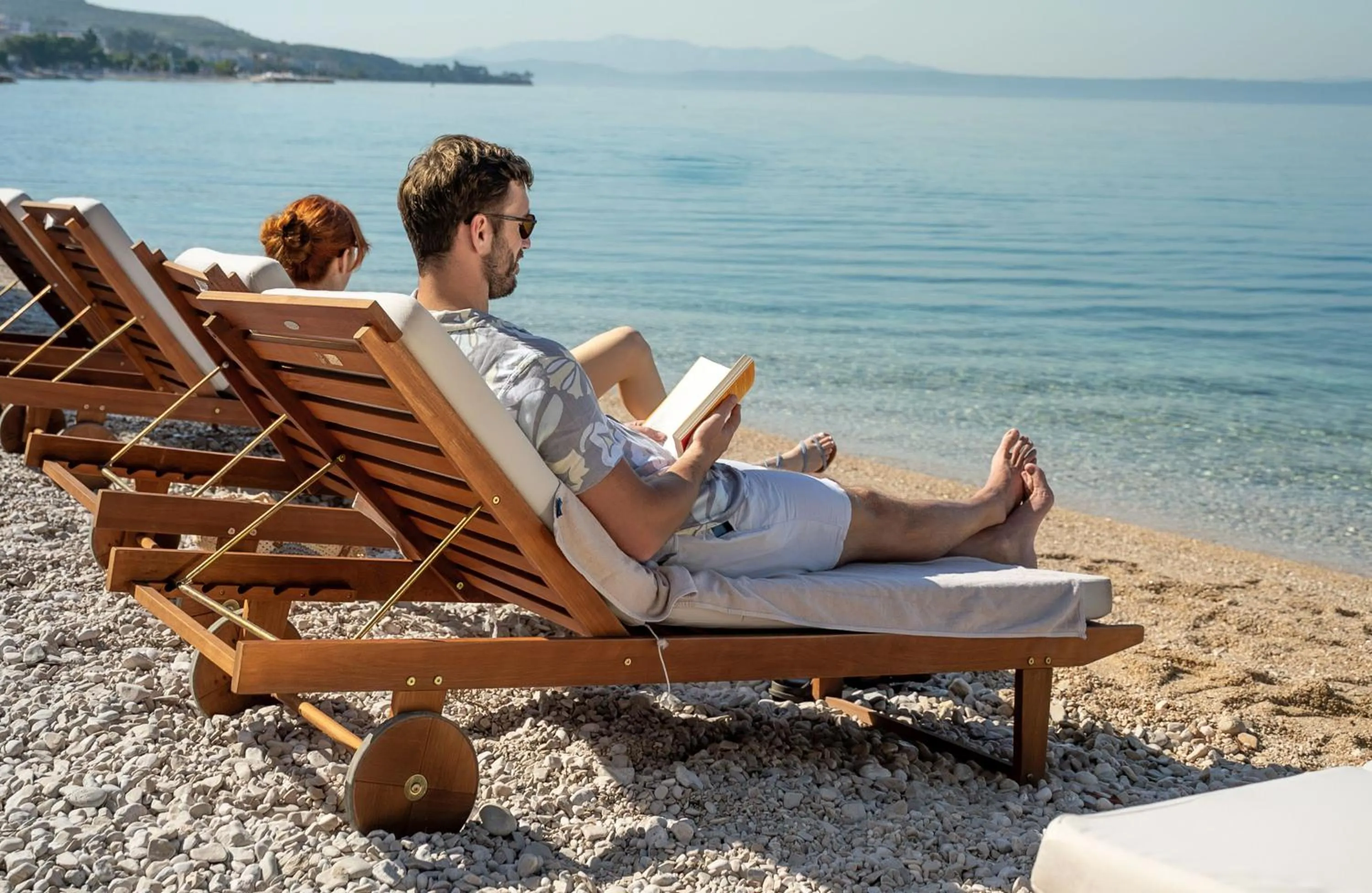 Beach in Heritage Hotel Kaštelet