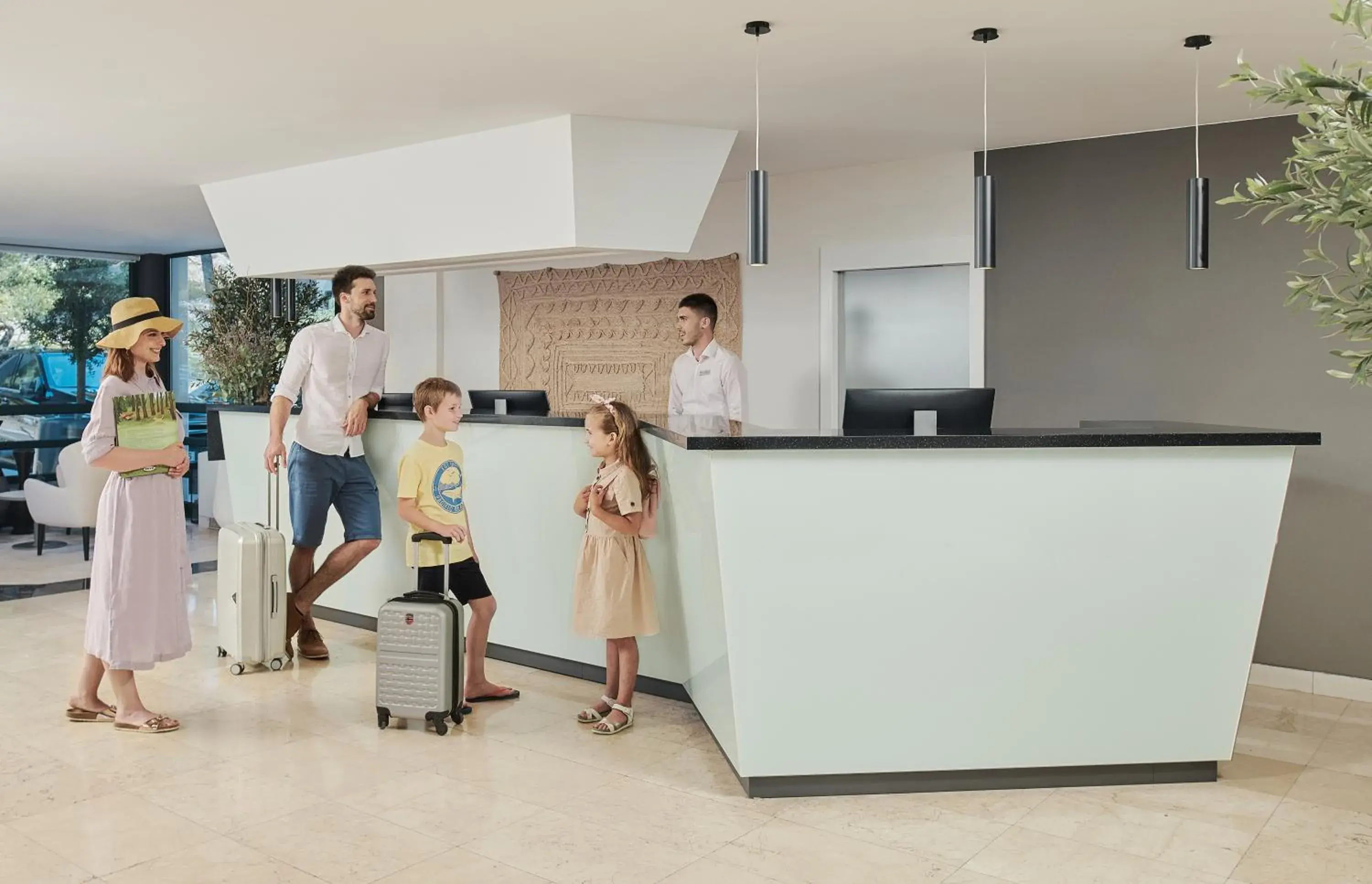 Lobby or reception in Bluesun hotel Neptun - All inclusive Lobby or reception in Bluesun hotel Neptun - All inclusive