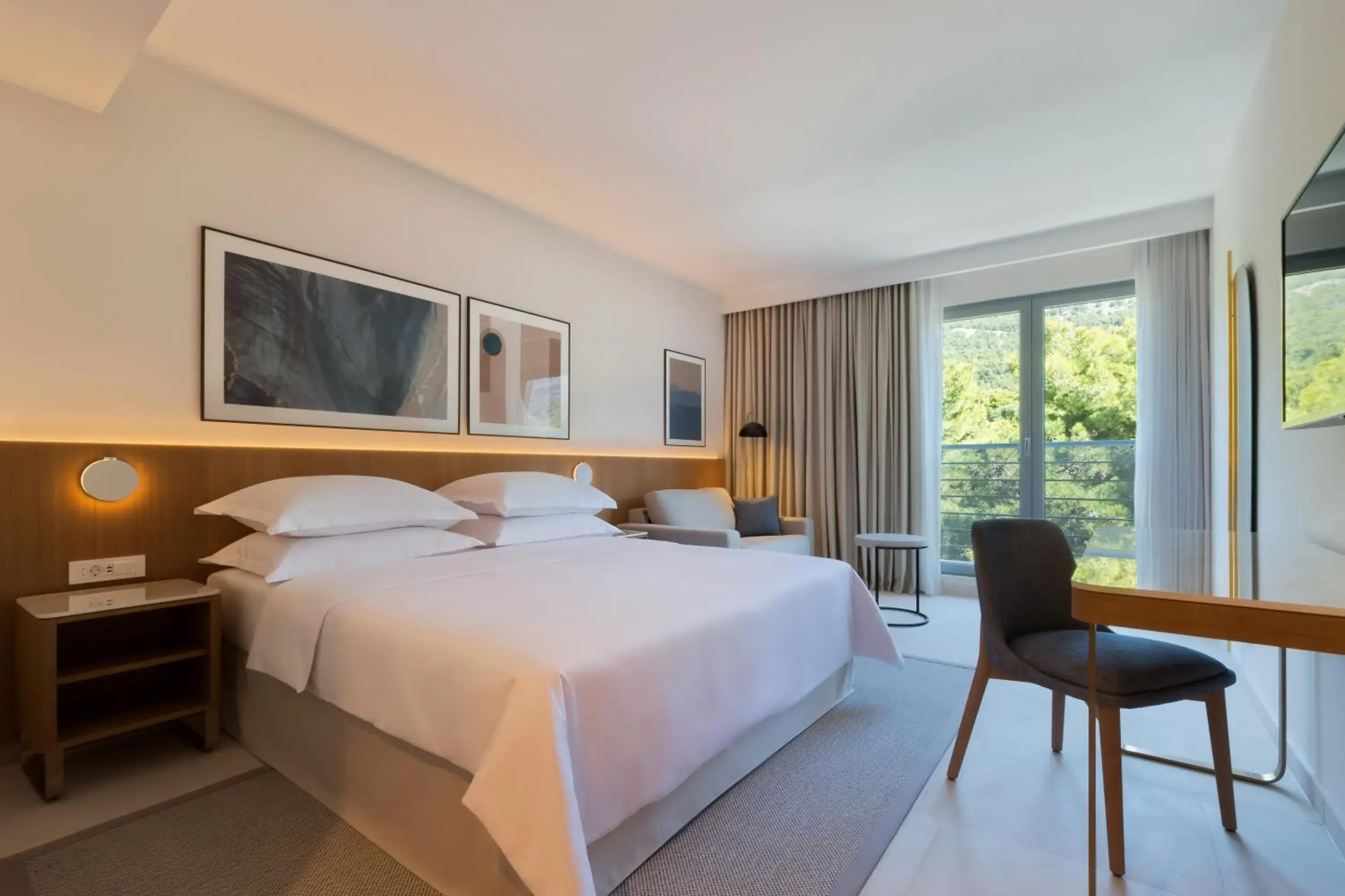 Bed in Bluesun Hotel Elaphusa Bed in Bluesun Hotel Elaphusa