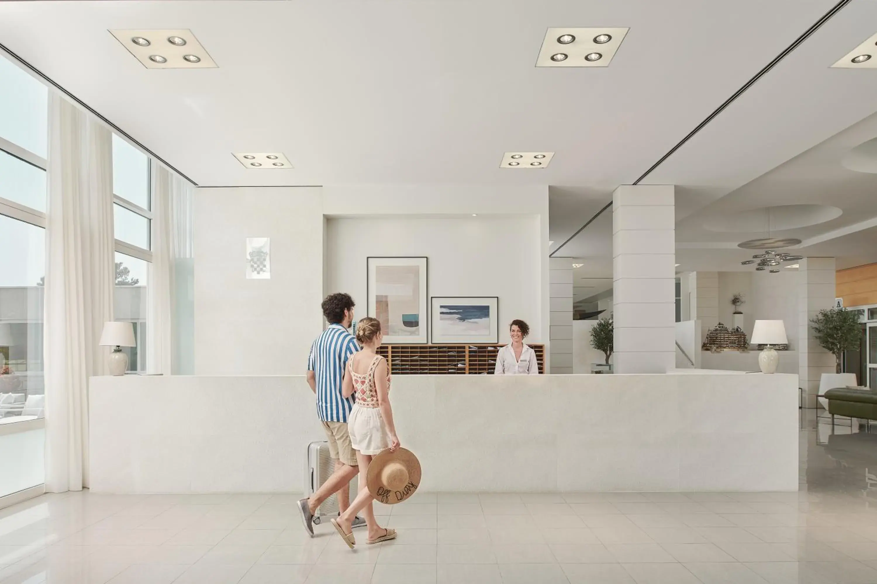 Lobby or reception in Bluesun Hotel Elaphusa Lobby or reception in Bluesun Hotel Elaphusa