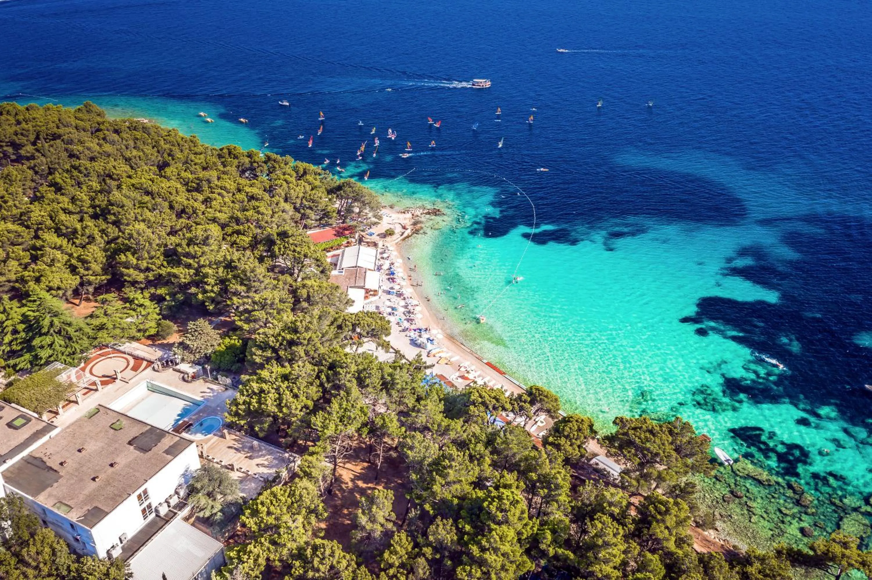 Natural landscape in Bluesun Hotel Borak