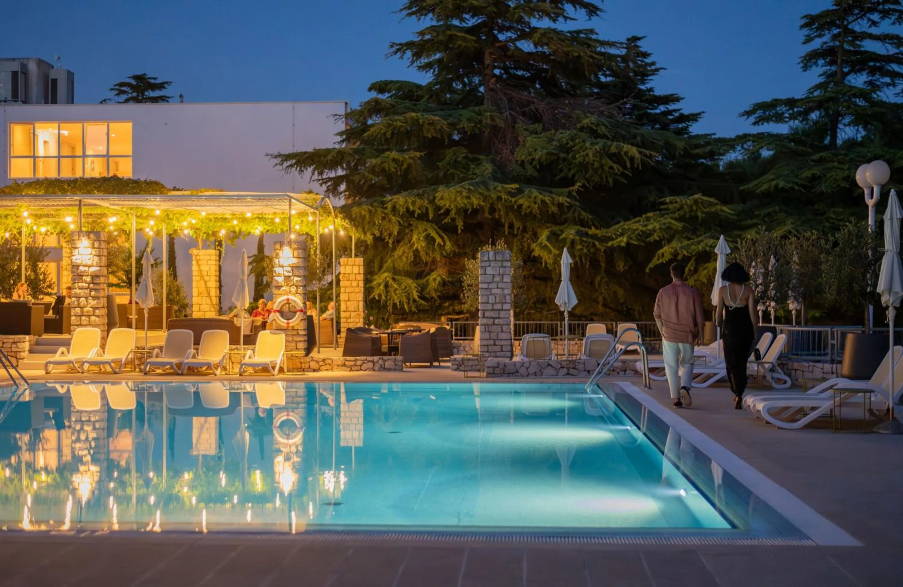 Swimming pool in Bluesun Hotel Borak